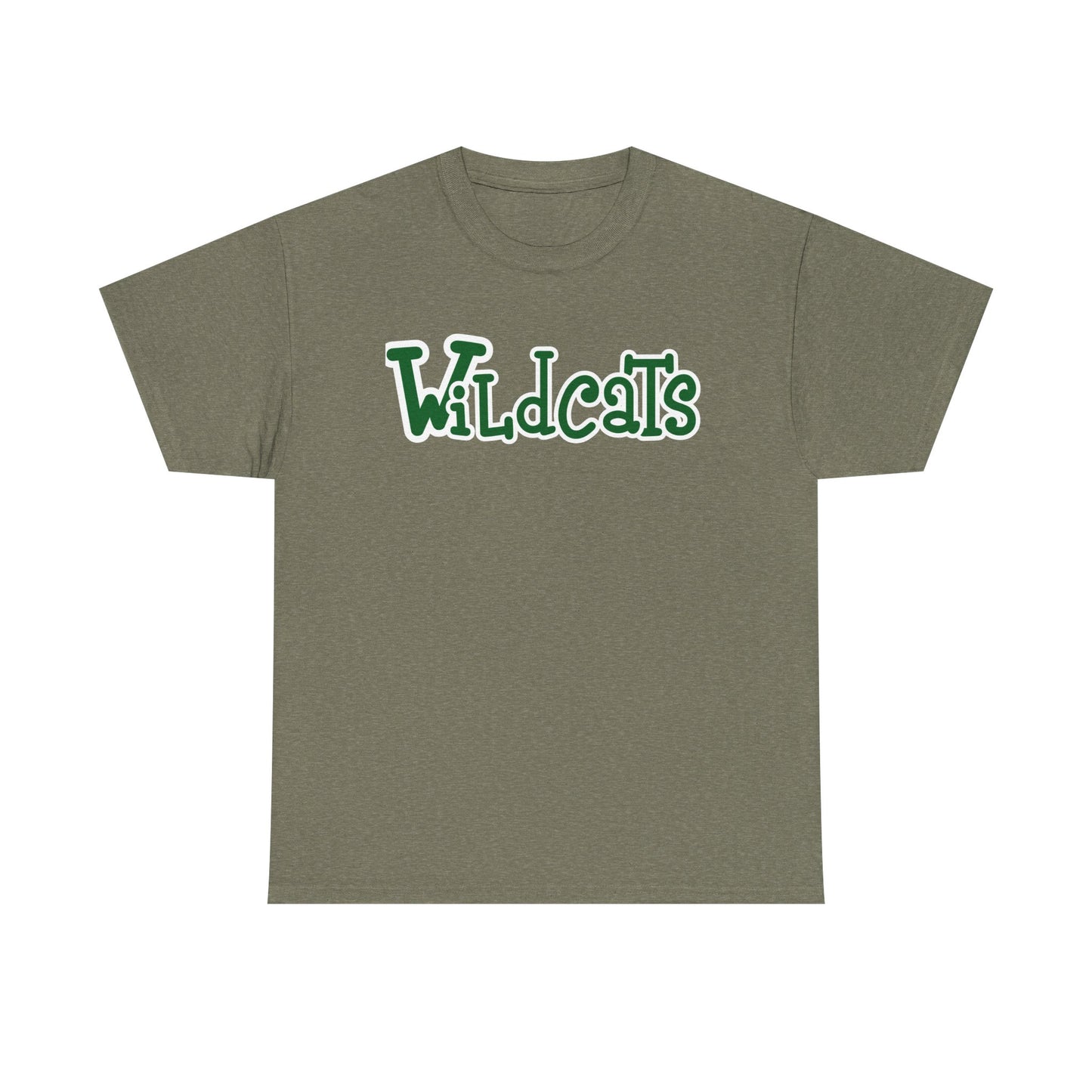 Wildcats Unisex Heavy Cotton Tee - Perfect for Game Day, Casual Wear, Gifts, School Events, Sports Enthusiasts