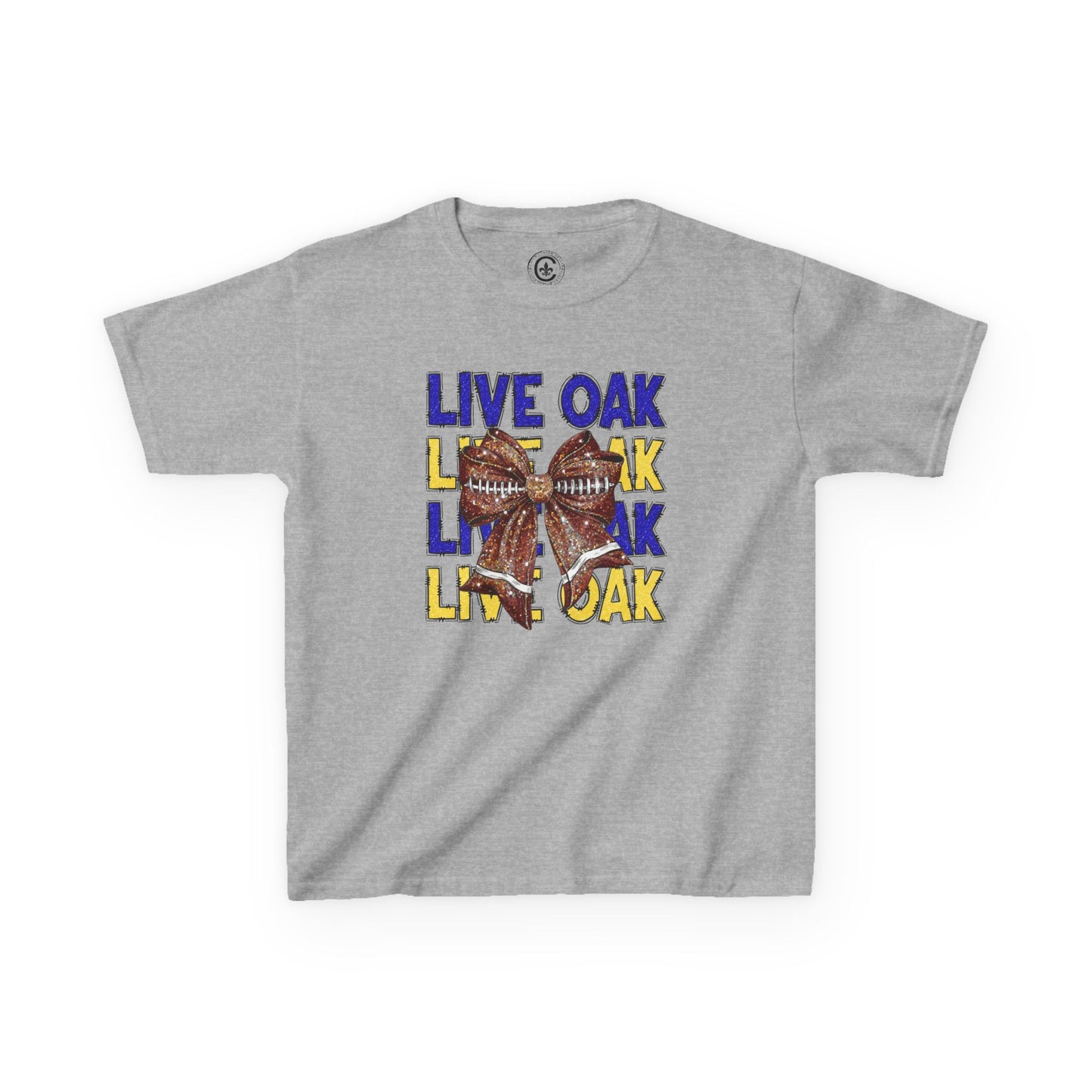 Live Oak Eagles Football Tee for Kids, Youth Sports Shirt, Fun Game Day Outfit, Birthday Gift, Team Spirit Apparel, Family Sportswear