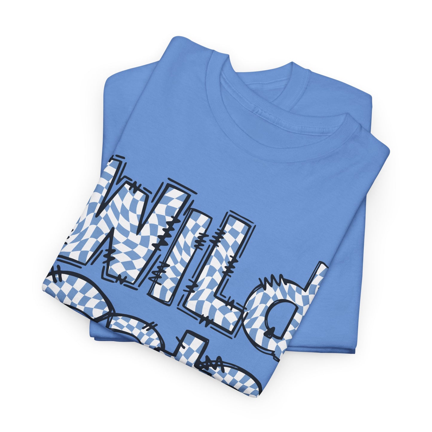 St Amant Blue Wildcats Love Unisex Tee, Cute Cotton Shirt, School Spirit Apparel, Family Gatherings, Casual Wear, Gift for Students, Personalized Designs