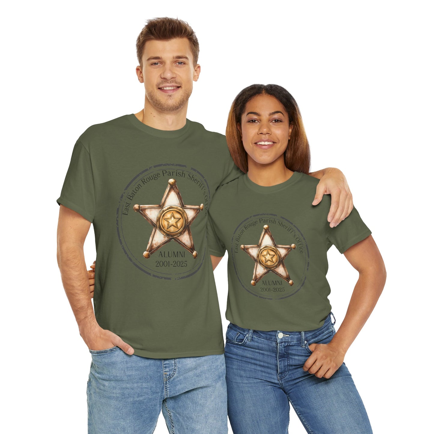 Personalized East Baton rouge sheriff's office alumni, Graphic Tee, T-Shirt, Unisex Humor Shirt, Gifts for Friends, Casual Wear, law enforcement