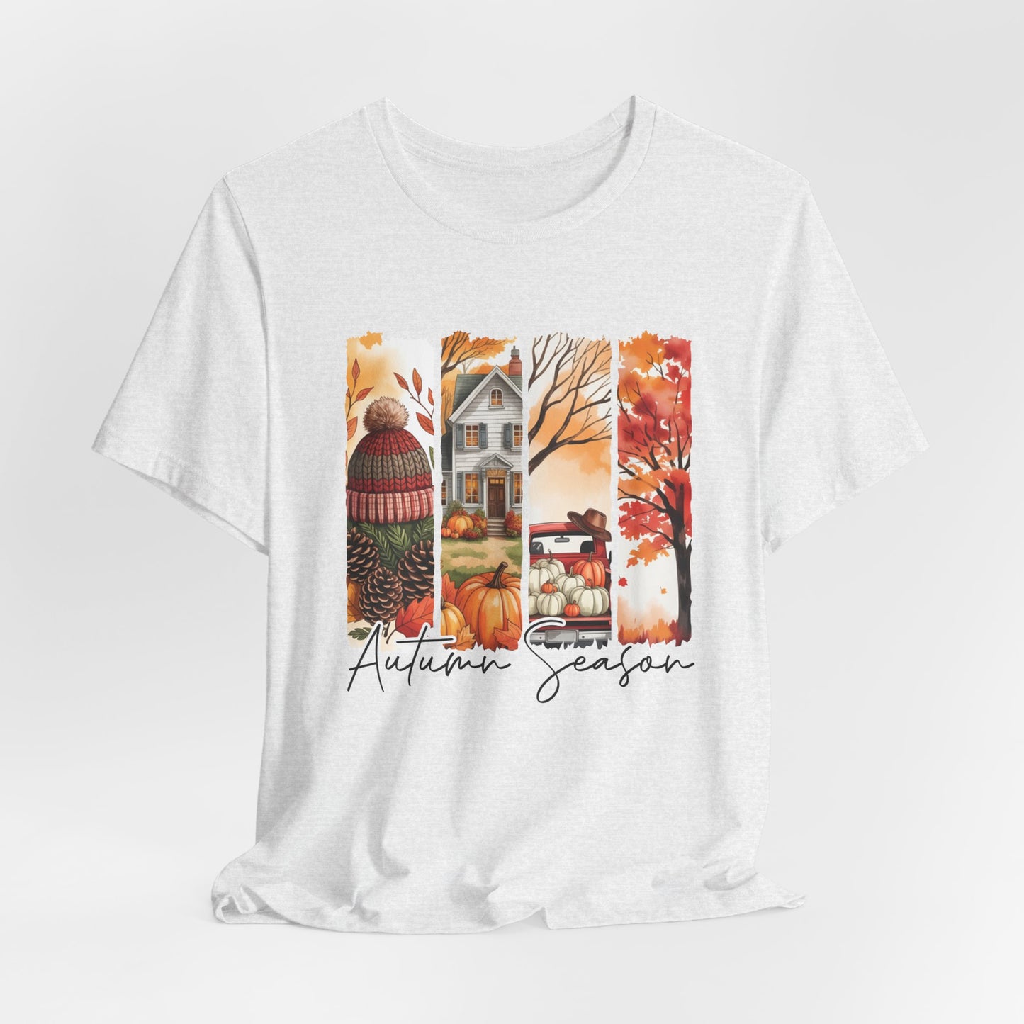 Autumn Vibes Unisex Tee - Cozy Fall Tee, Harvest Shirt