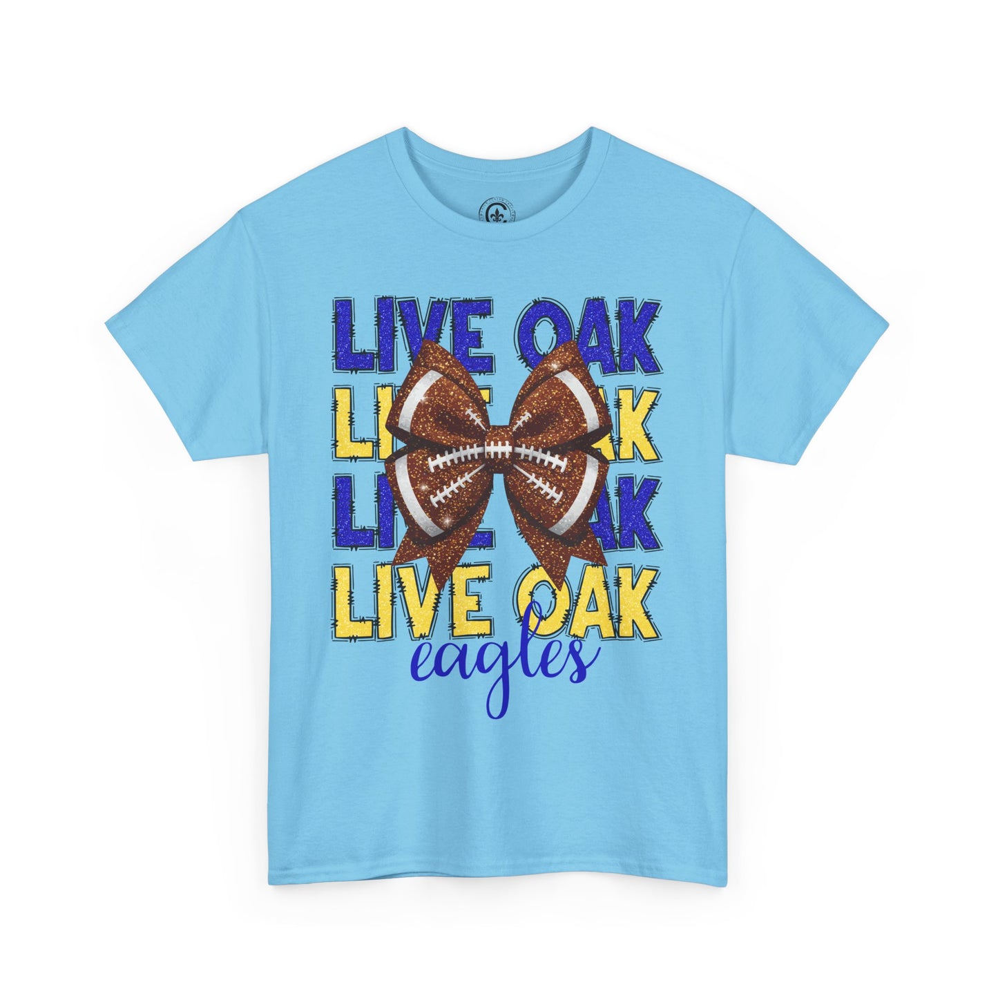 Live Oak Eagles Football Tee, Unisex Cotton Shirt, Sports Fan Apparel, Game Day Outfit, Team Spirit Clothing