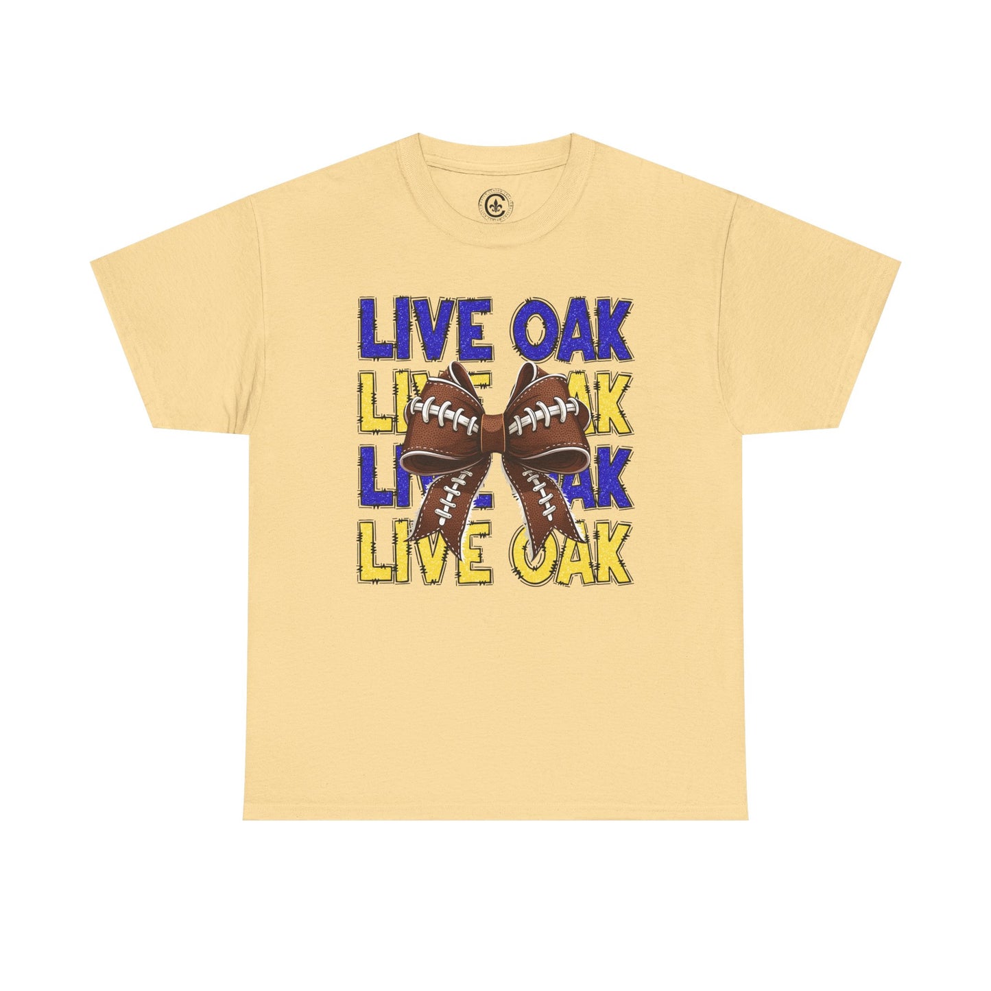 Live Oak Eagles Football Tee, Unisex Cotton Shirt, Sports Fan Apparel, Game Day Outfit, Team Spirit Clothing