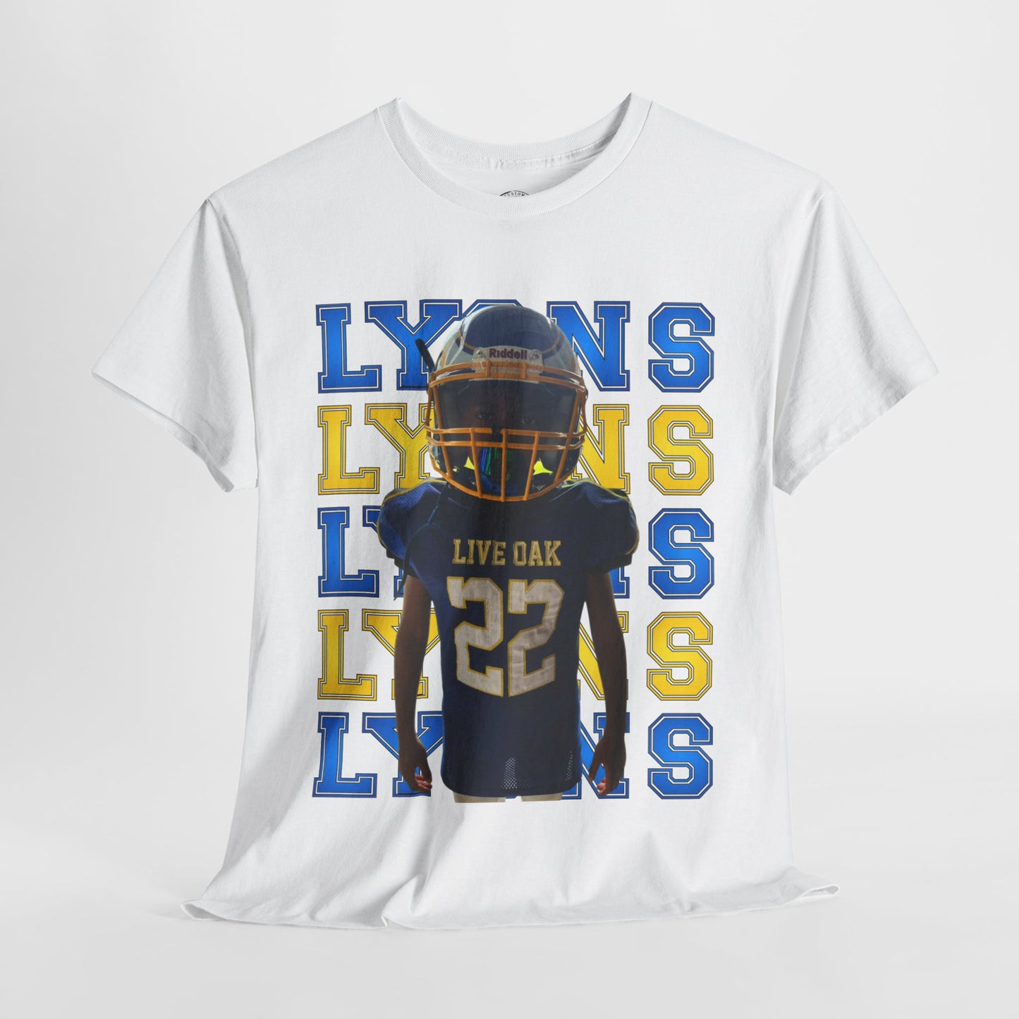 Personalized Football Player Unisex tshirt, add your player's picture and last name or whatever you want we love custom designs
