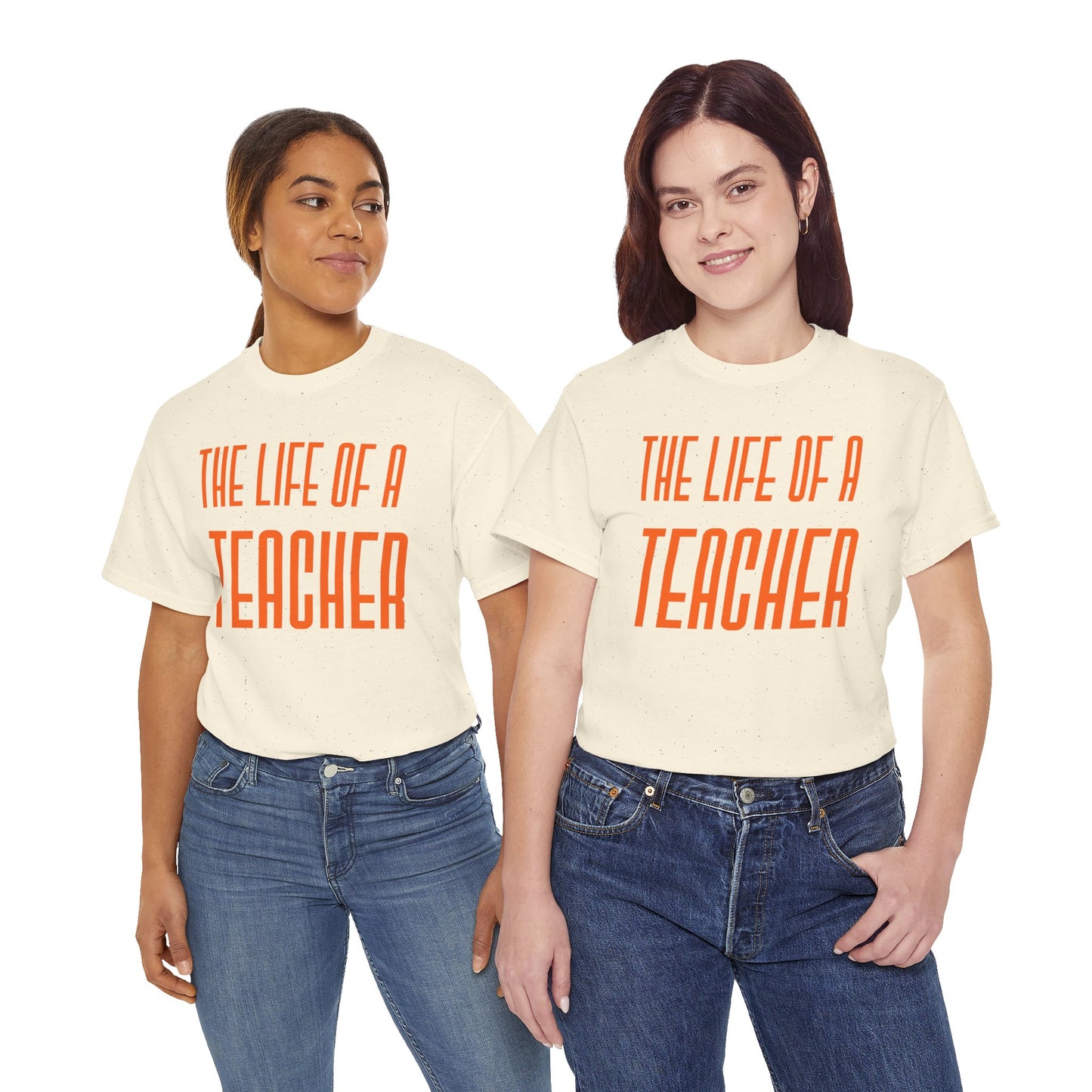 The life of a Teacher Tee - Unisex Heavy Cotton T-Shirt, Music Teacher Gift, Music Lover Shirt, TS12 12 Swiftie