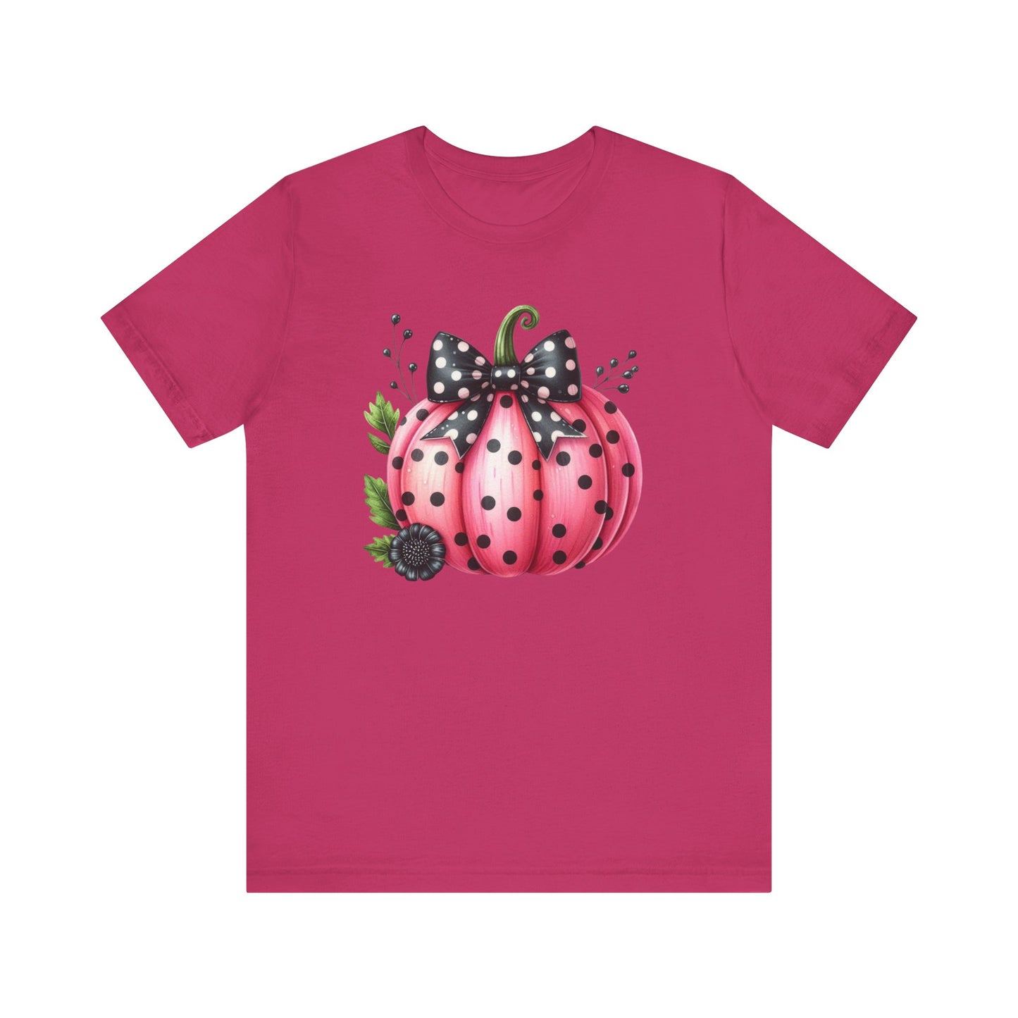 Pink, Black, Dot, Pumpkin, Breast Cancer Month, Halloween, Pink Halloween, Fun, Cute, Stylish