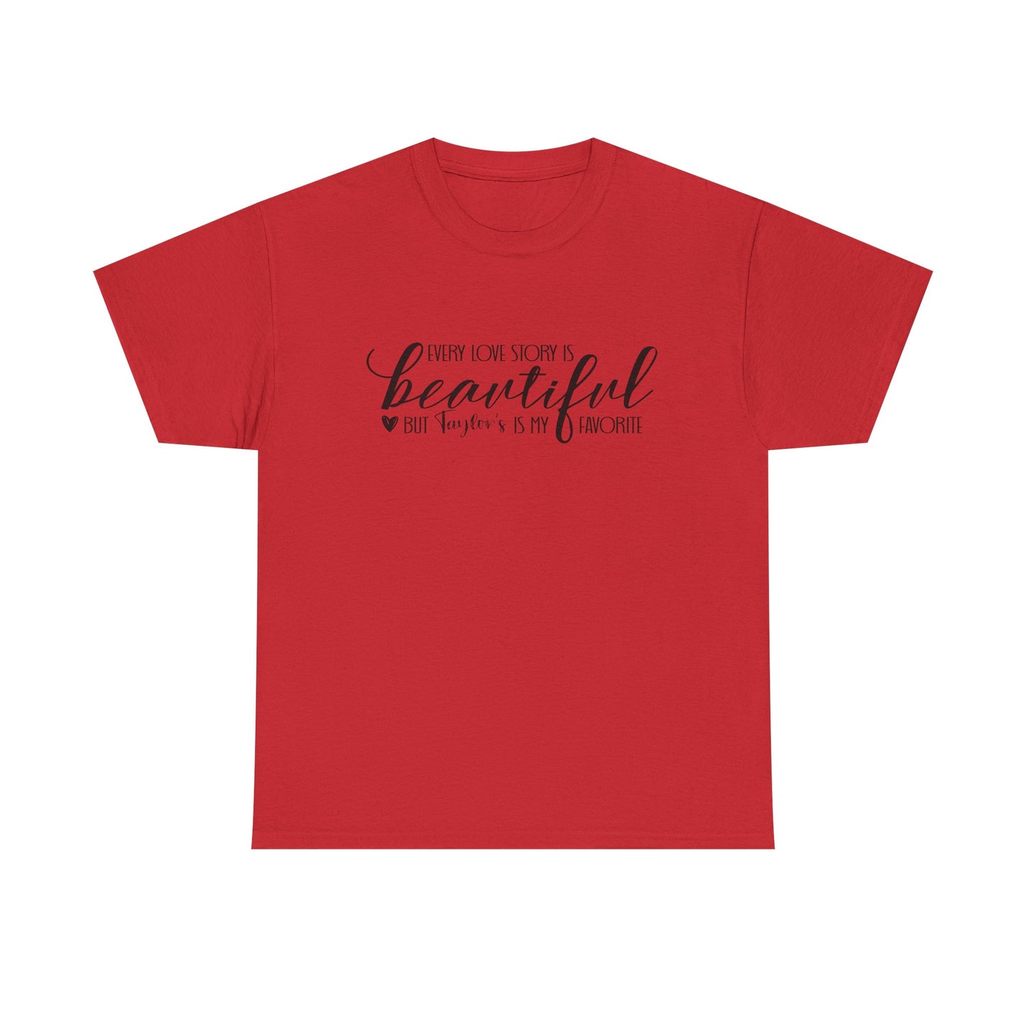 Taylor's Love Story, Beautiful Unisex Heavy Cotton Tee,