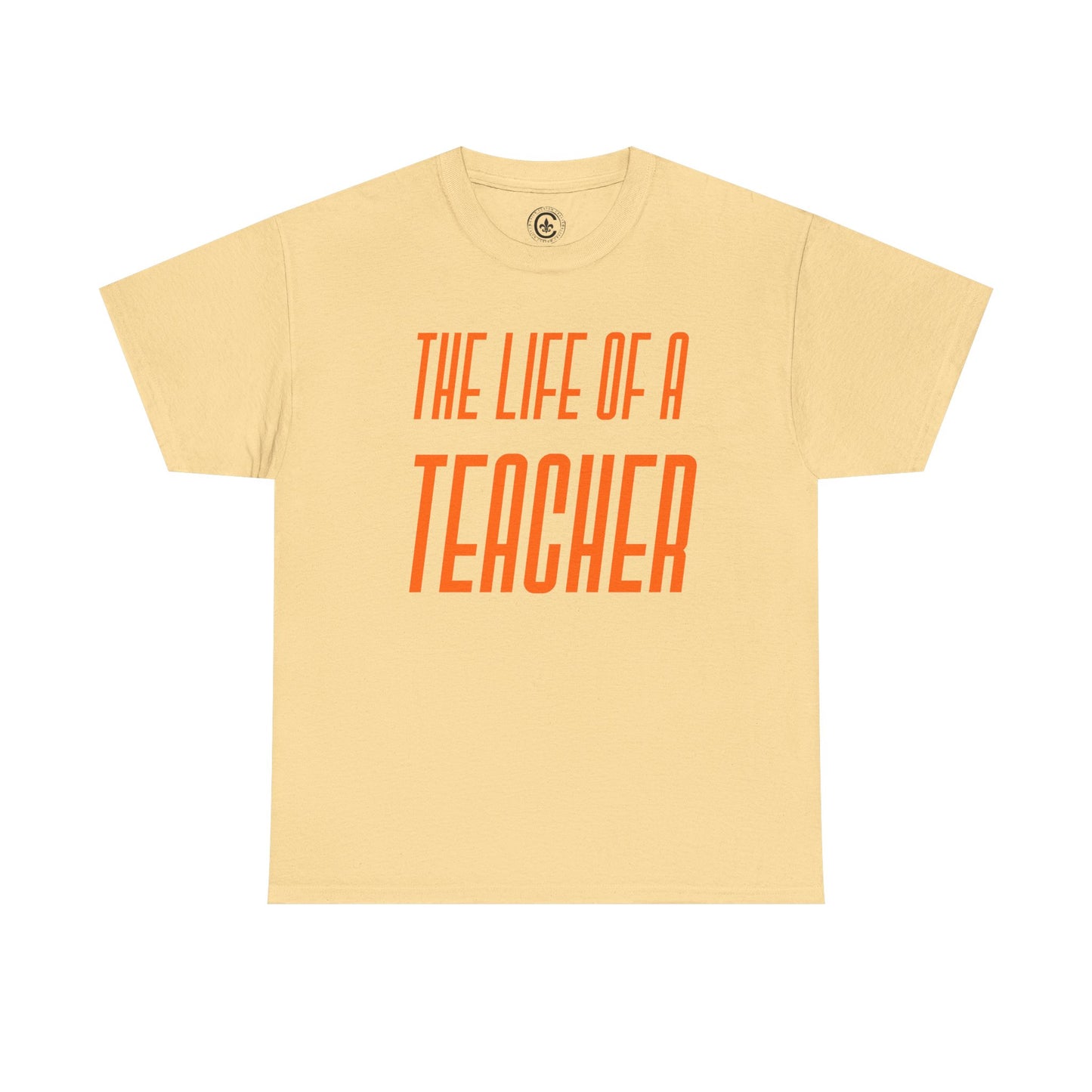 The life of a Teacher Tee - Unisex Heavy Cotton T-Shirt, Music Teacher Gift, Music Lover Shirt, TS12 12 Swiftie