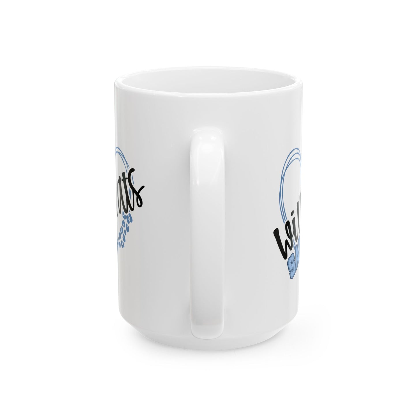 SAMS Wildcats Ceramic Mug - Cute Coffee Cup for St Amant Middle School