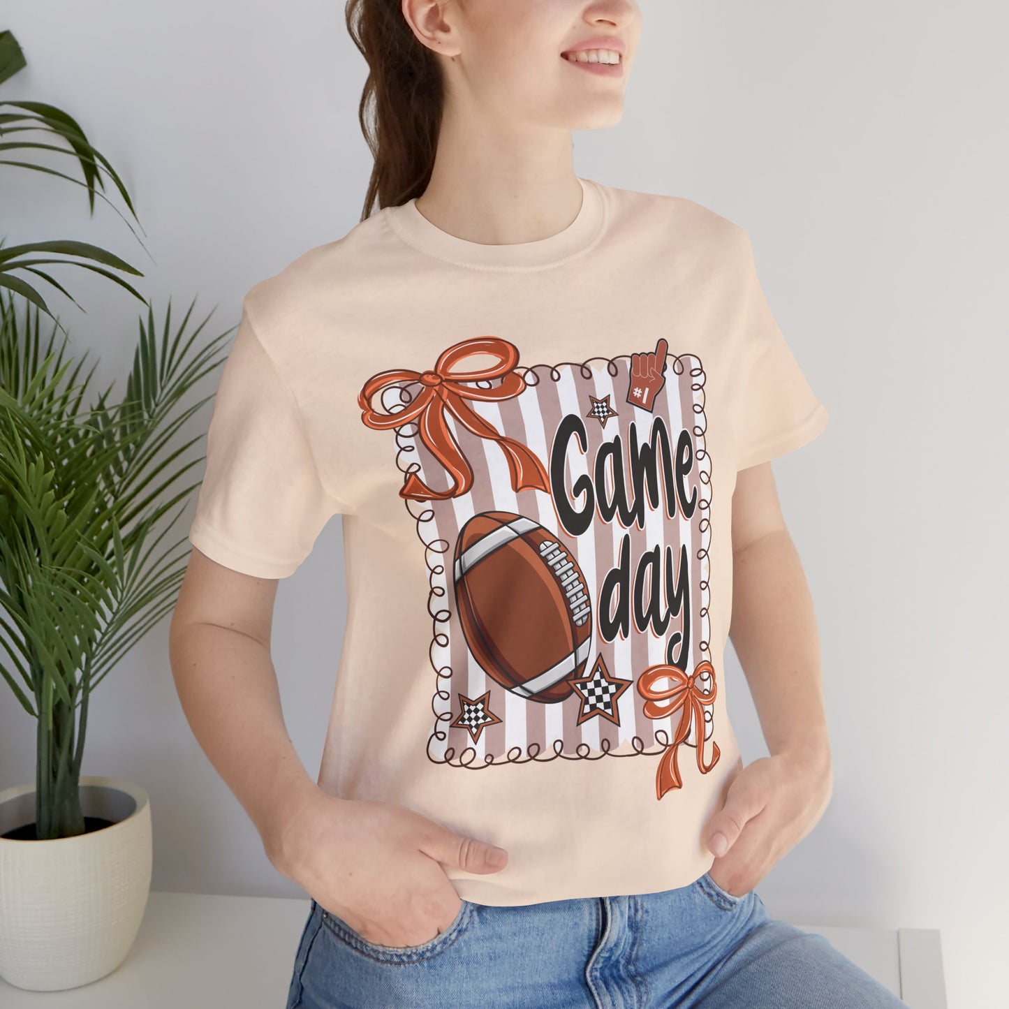 Game Day Unisex Jersey Tee - Perfect for Football Lovers, Sports Events, Tailgating, Casual Wear, Team Spirit