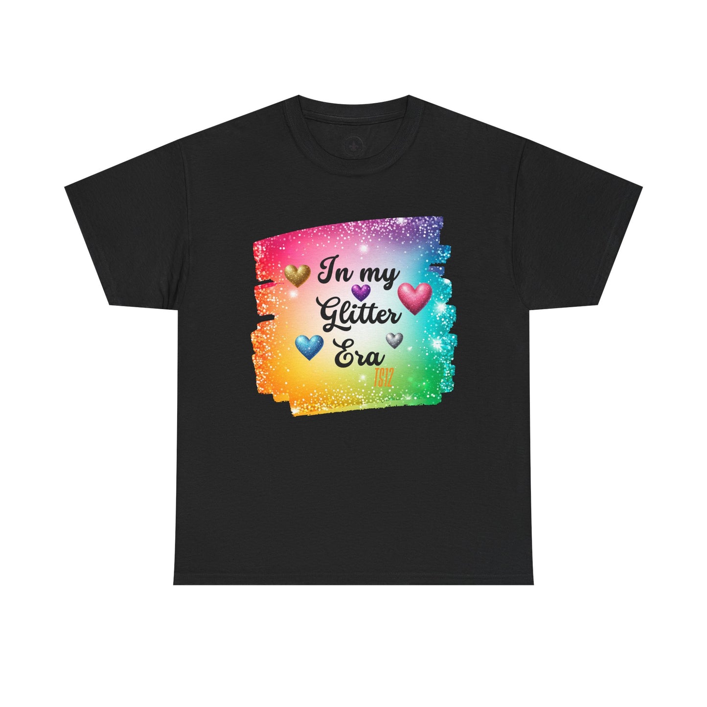 In My Glitter Era Tee - Unisex Heavy Cotton T-Shirt, Perfect for Celebrations, Pride Events, Birthday Gifts, Casual Wear, Colorful Fashion