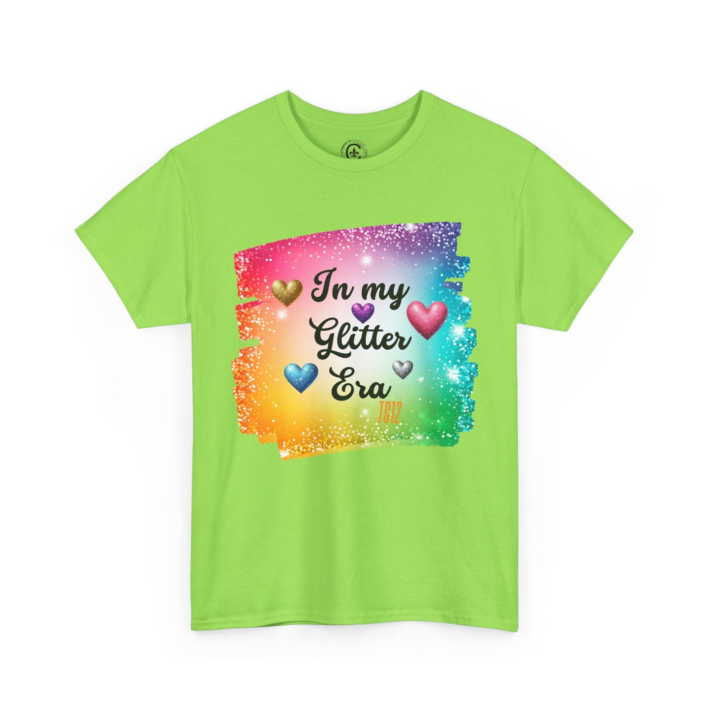 In My Glitter Era Tee - Unisex Heavy Cotton T-Shirt, Perfect for Celebrations, Pride Events, Birthday Gifts, Casual Wear, Colorful Fashion