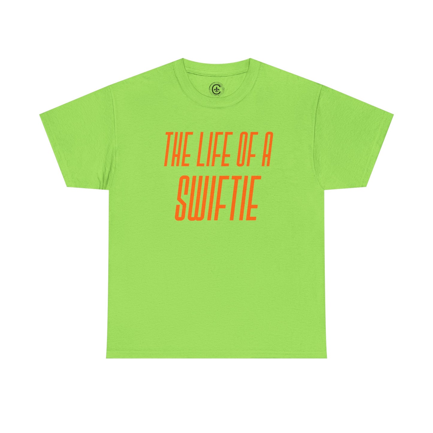 The life of a Swiftie Unisex Heavy Cotton T-Shirt Music Lover Shirt, TS12 12 Swiftie