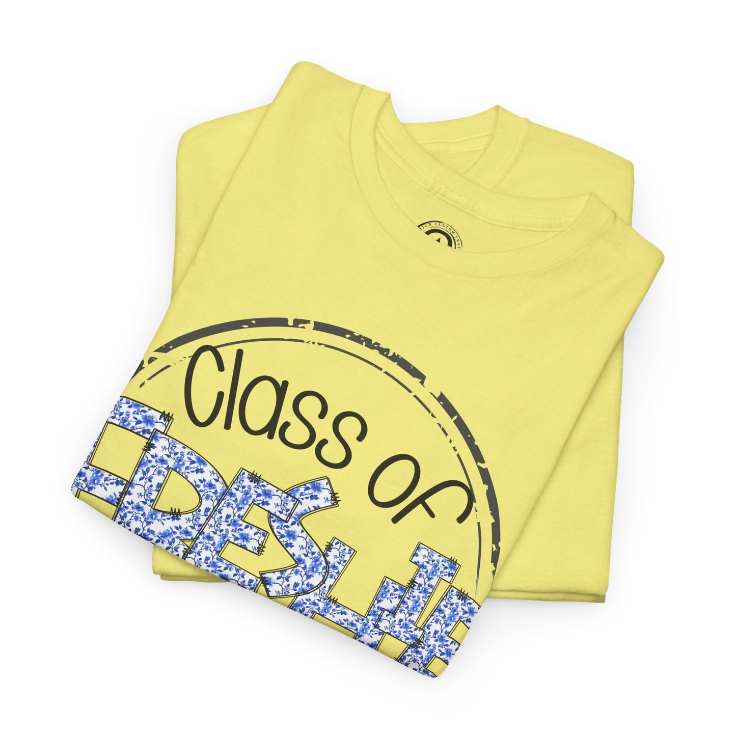 Freshie Class of 2029 Heavy Cotton Tee, Graduation Shirt, Unisex T-Shirt, School Spirit Wear, Freshman Celebration