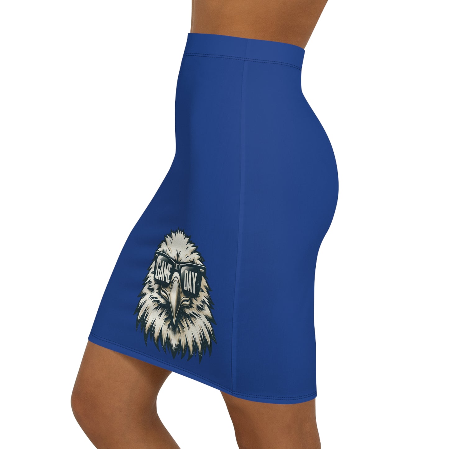 Eagles, Game Day Women's Pencil Skirt, Fun Night Out,