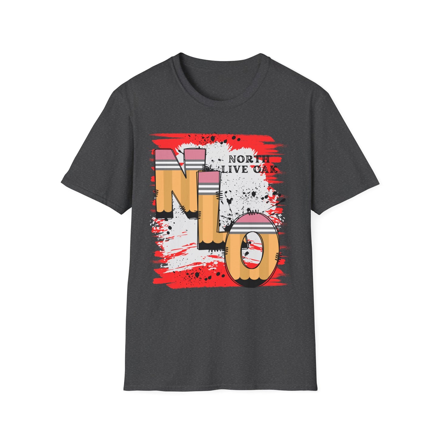 North Live Oak Pencil School, Livingston Parish on a soft tshirt