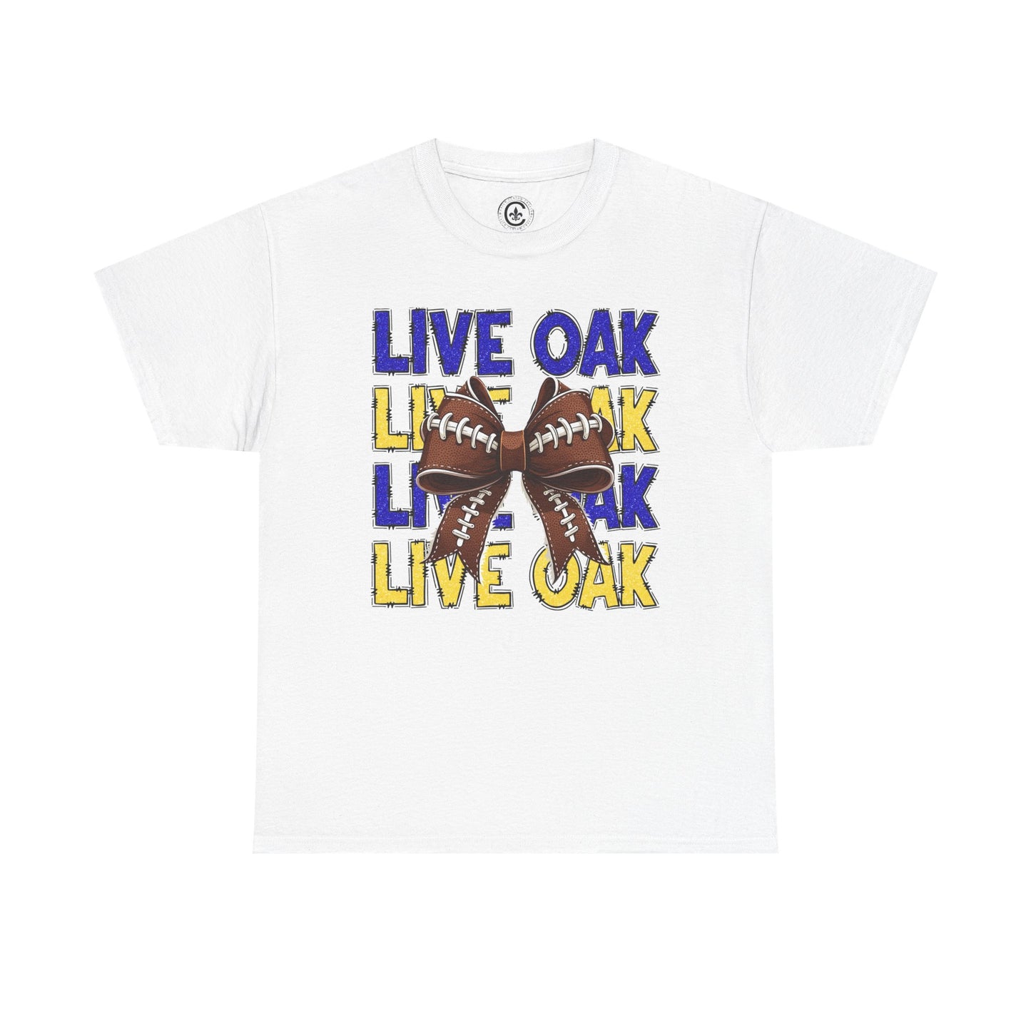 Live Oak Eagles Football Tee, Unisex Cotton Shirt, Sports Fan Apparel, Game Day Outfit, Team Spirit Clothing