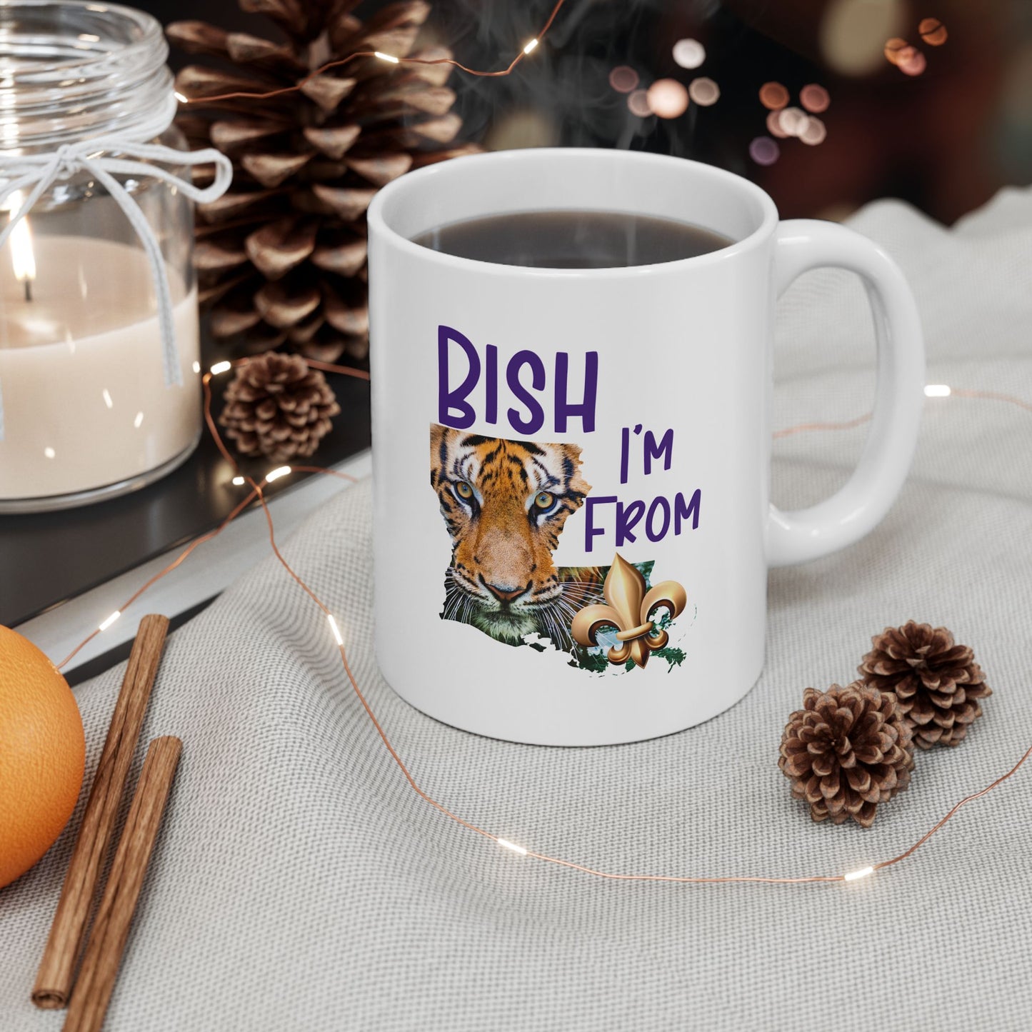 I'm from Louisiana, Coffee Mug 11oz or 15 oz, Baton Rouge, Tigers