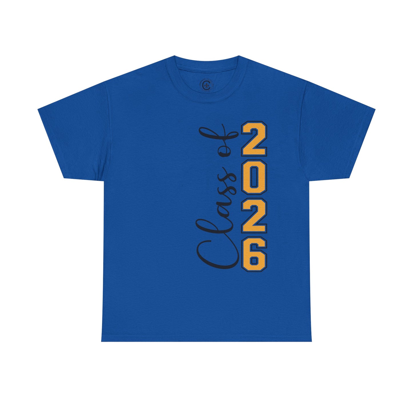 Class of 2026 Unisex Heavy Cotton Tee, Graduation Gift, School Spirit Shirt, Senior Tee, Casual Wear