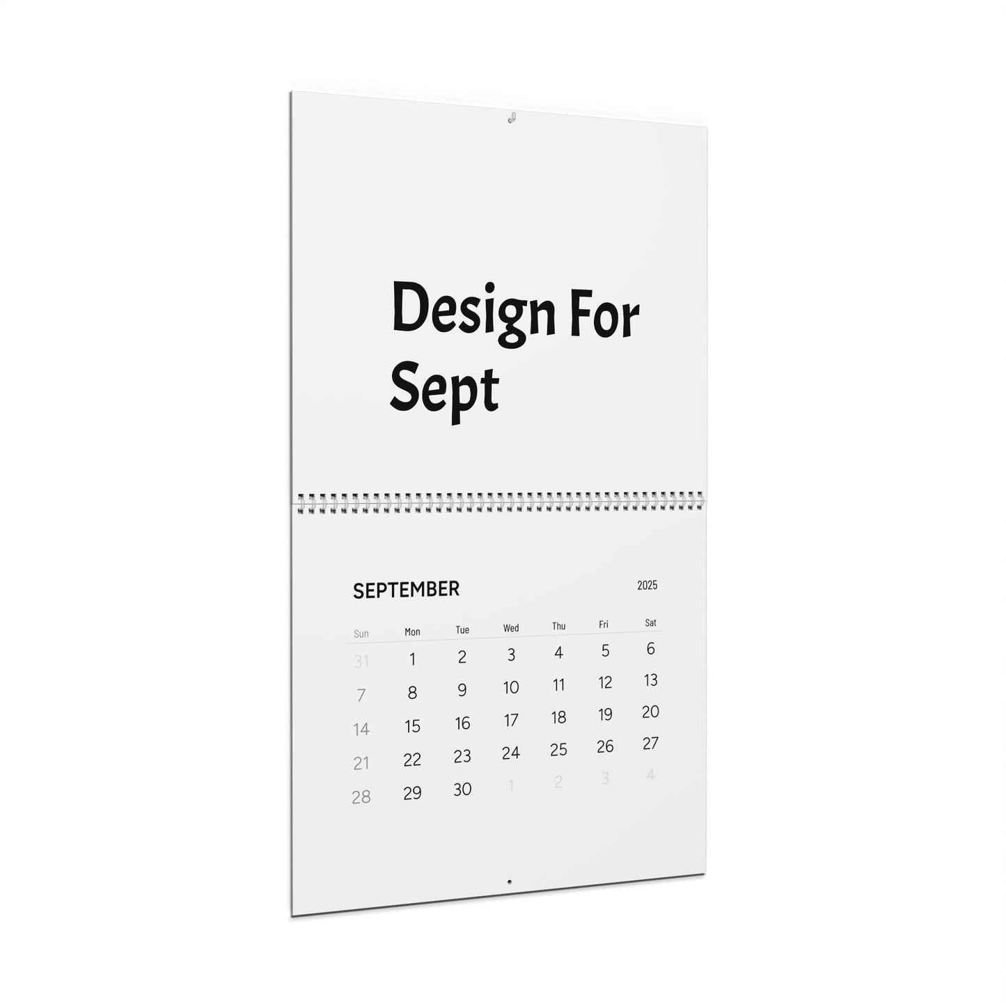 Personalized 2026 Wall Calendar, Minimalist Calendar, Yearly Planner, Home Office Decor, Monthly Organizer, Gift for Her, Desk Calendar