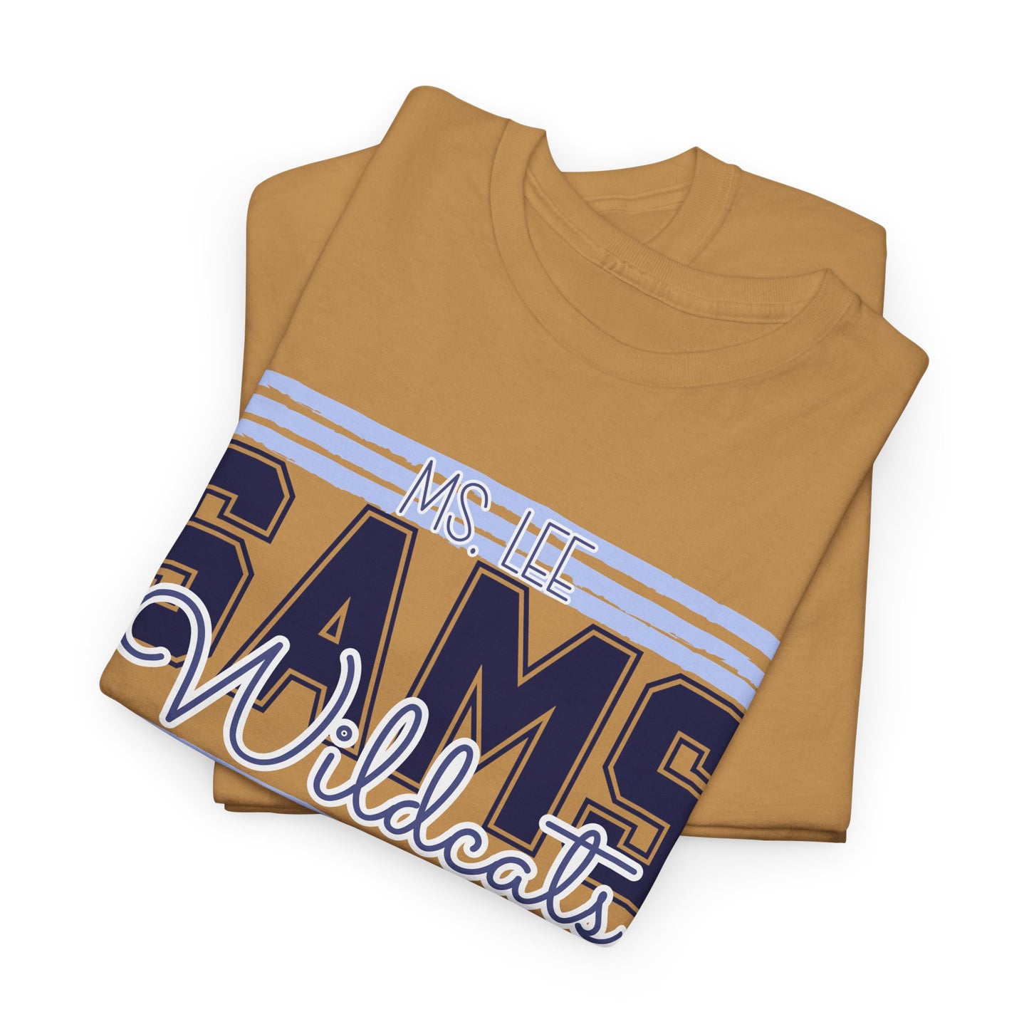 Personalized, SAMS Wildcats, St Amant Middle School, Team Spirit, Unisex Tshirt, Add your name