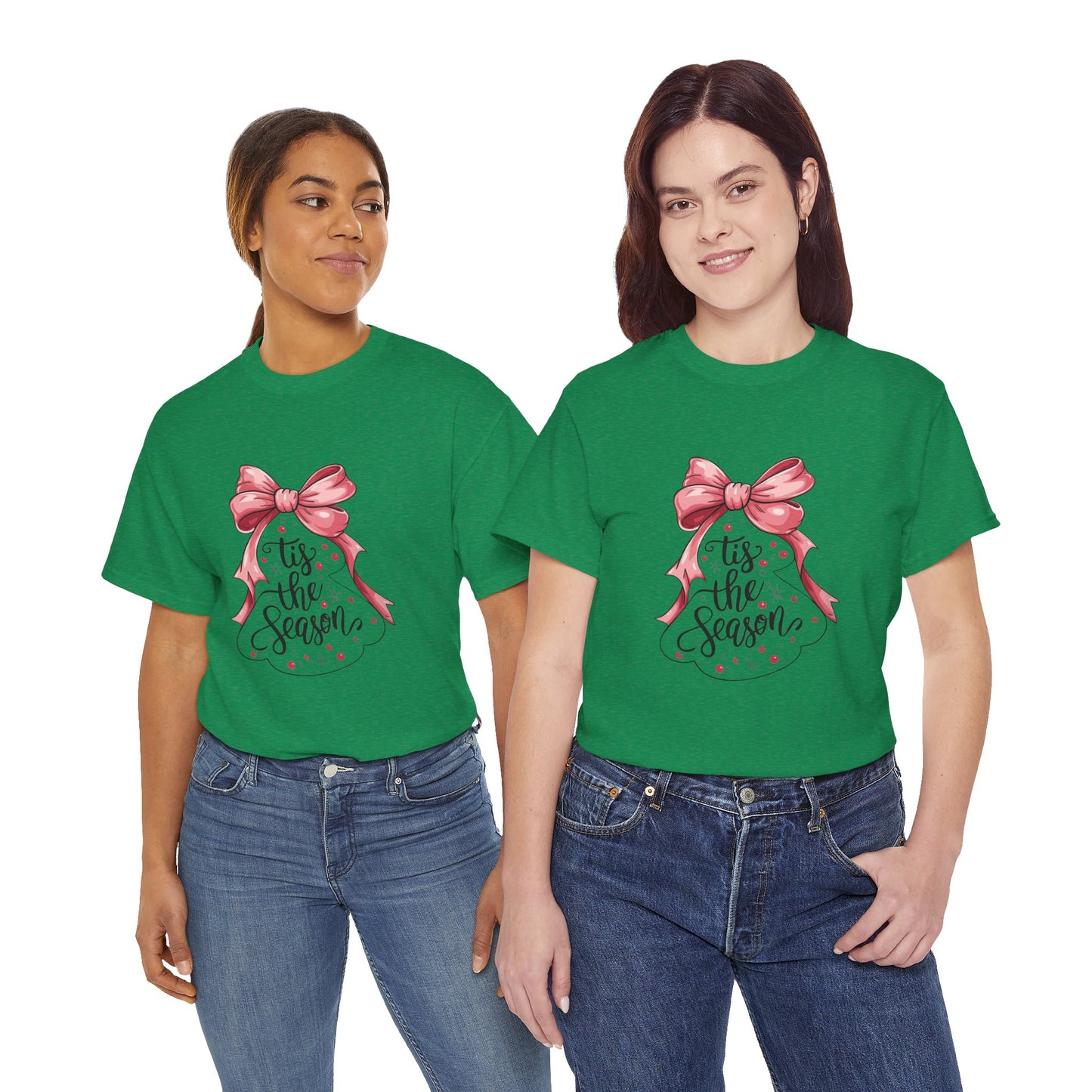 Festive Holiday T-Shirt: 'Tis the Season Tee, Christmas Gift, Family Gatherings, Winter Celebrations, Casual Holiday Wear