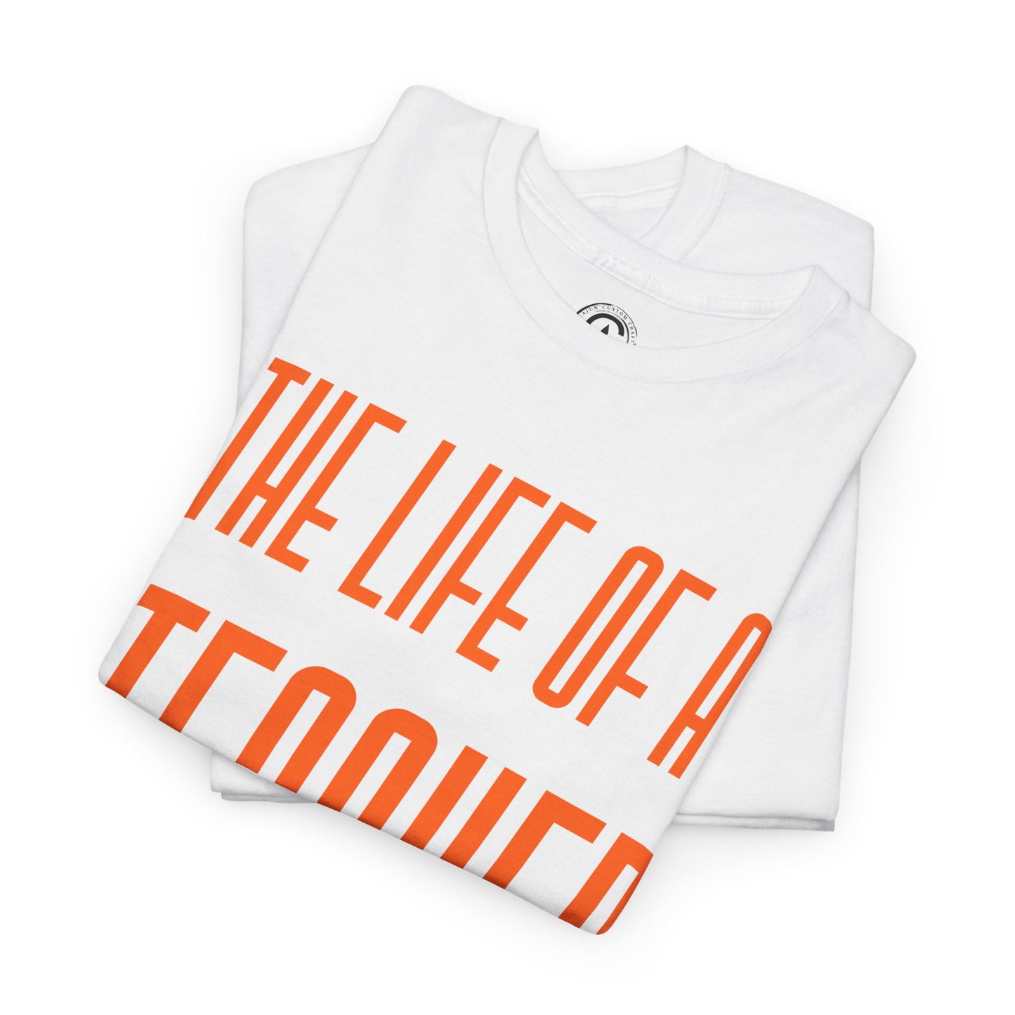 The life of a Teacher Tee - Unisex Heavy Cotton T-Shirt, Music Teacher Gift, Music Lover Shirt, TS12 12 Swiftie