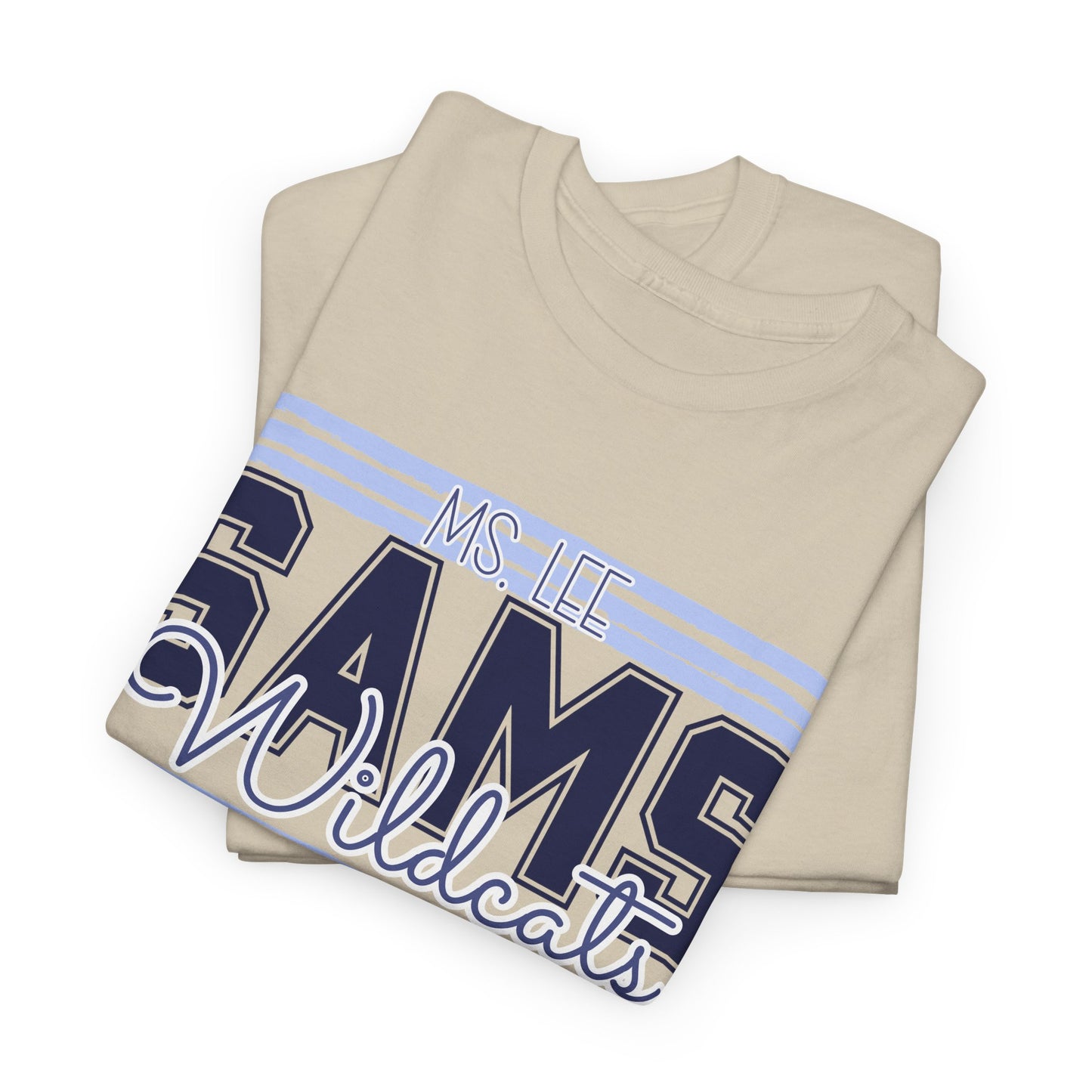 Personalized, SAMS Wildcats, St Amant Middle School, Team Spirit, Unisex Tshirt, Add your name