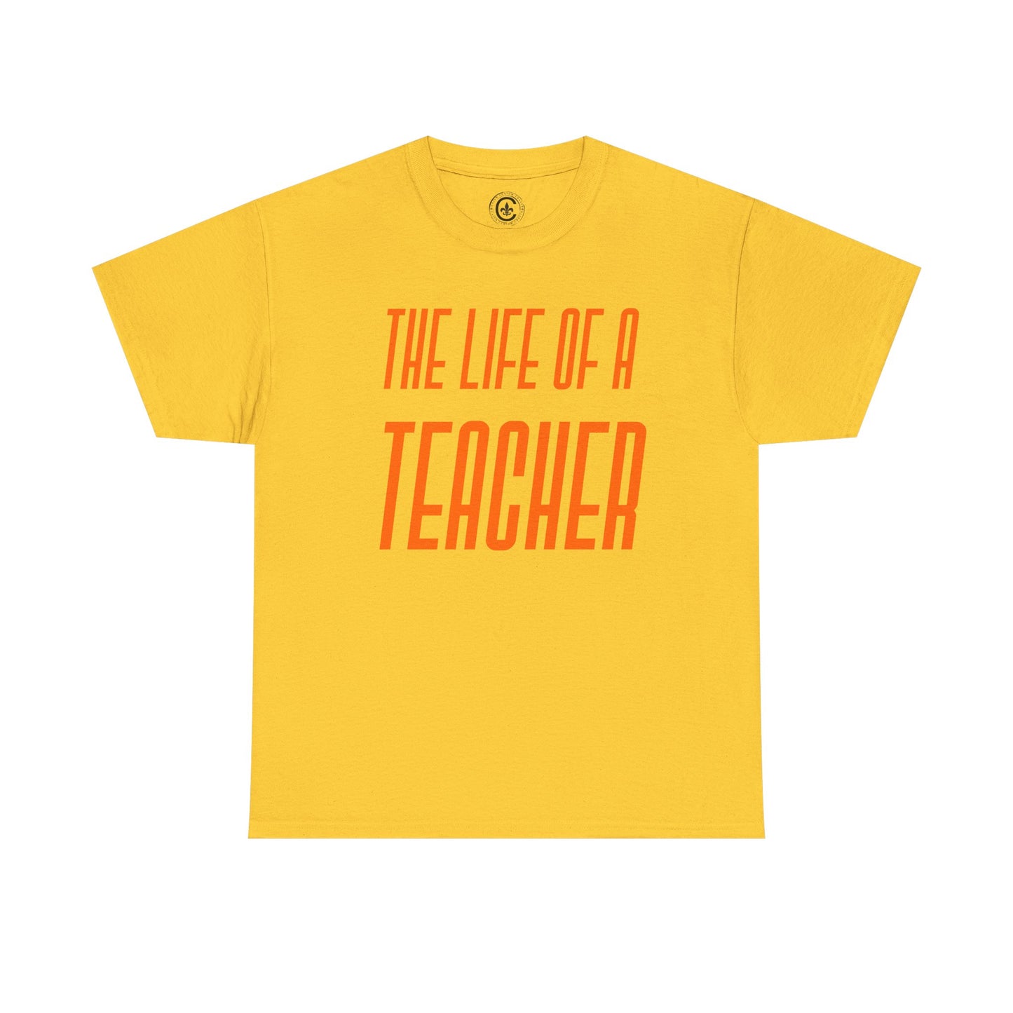 The life of a Teacher Tee - Unisex Heavy Cotton T-Shirt, Music Teacher Gift, Music Lover Shirt, TS12 12 Swiftie