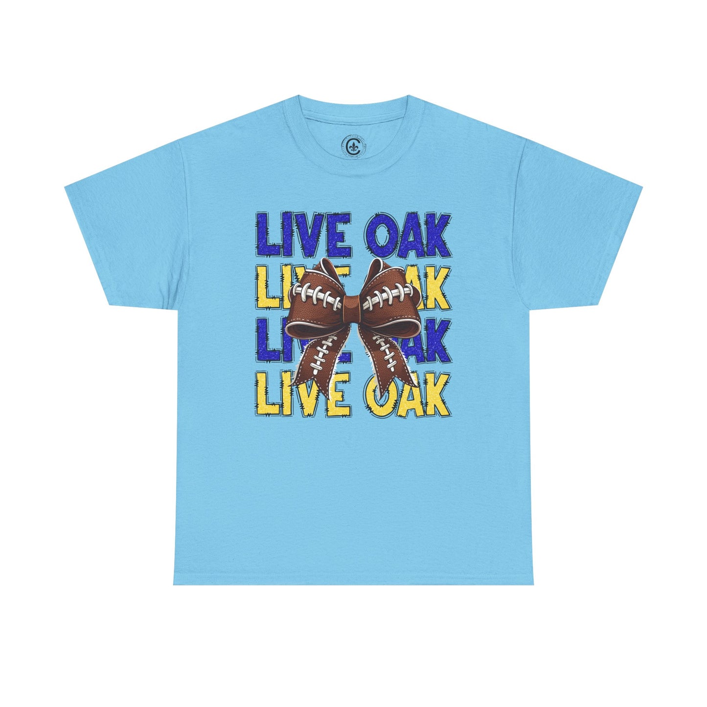 Live Oak Eagles Football Tee, Unisex Cotton Shirt, Sports Fan Apparel, Game Day Outfit, Team Spirit Clothing