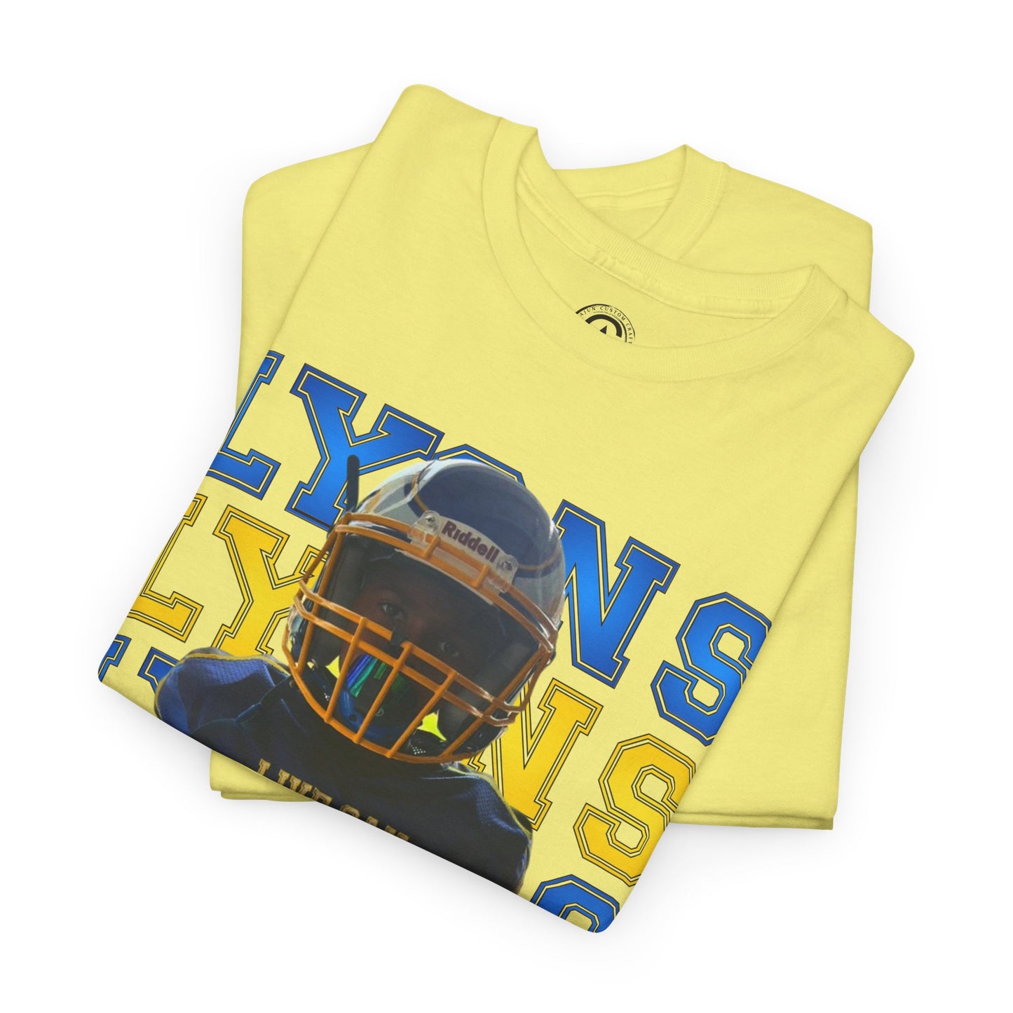 Personalized Football Player Unisex tshirt, add your player's picture and last name or whatever you want we love custom designs