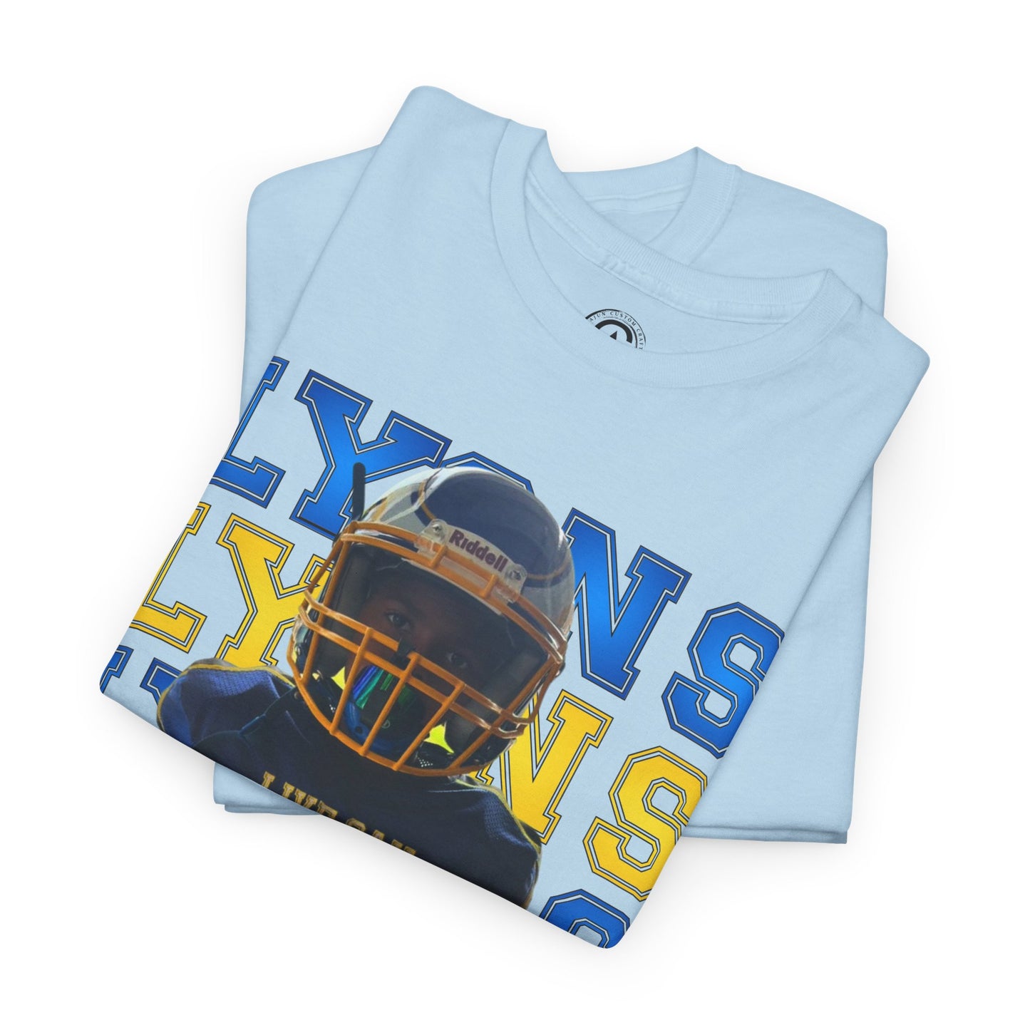 Personalized Football Player Unisex tshirt, add your player's picture and last name or whatever you want we love custom designs