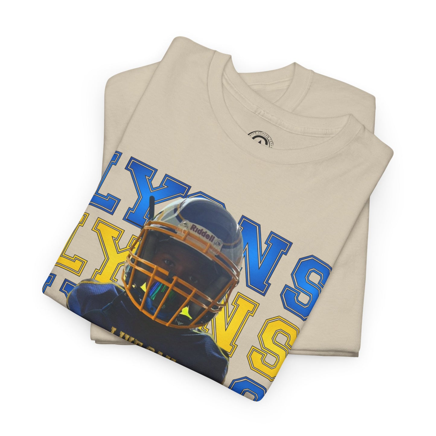 Personalized Football Player Unisex tshirt, add your player's picture and last name or whatever you want we love custom designs