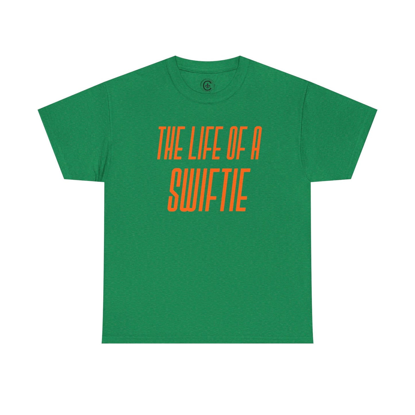 The life of a Swiftie Unisex Heavy Cotton T-Shirt Music Lover Shirt, TS12 12 Swiftie