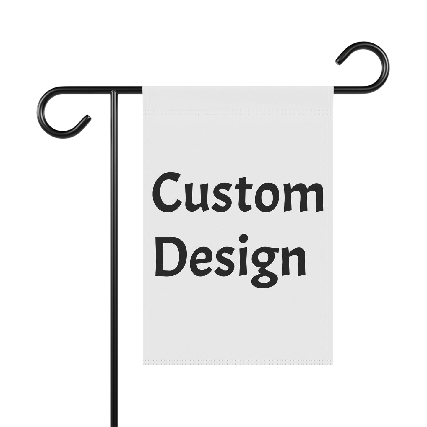 Personalized Yard Flags, 12x18, Burlap or Polyester