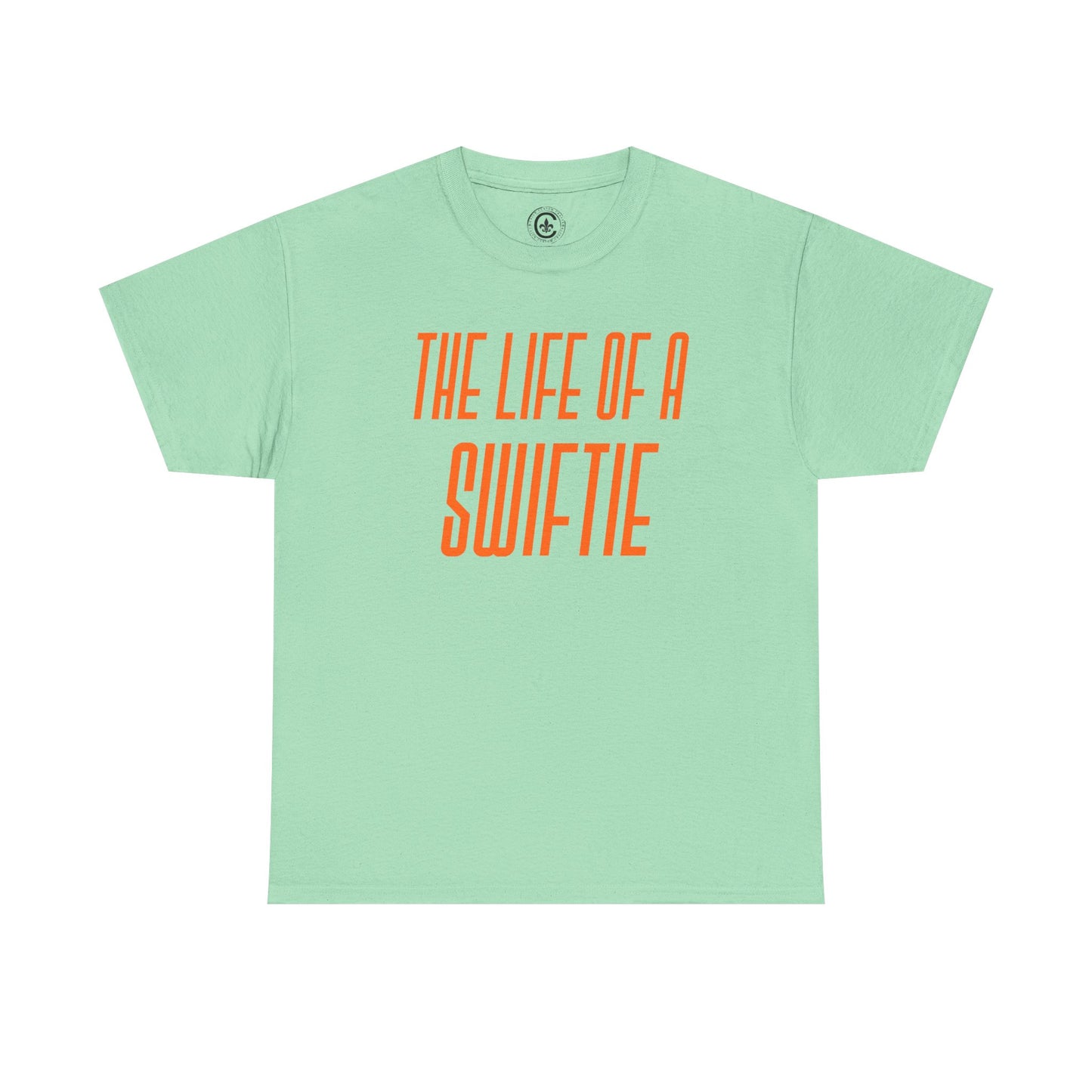 The life of a Swiftie Unisex Heavy Cotton T-Shirt Music Lover Shirt, TS12 12 Swiftie