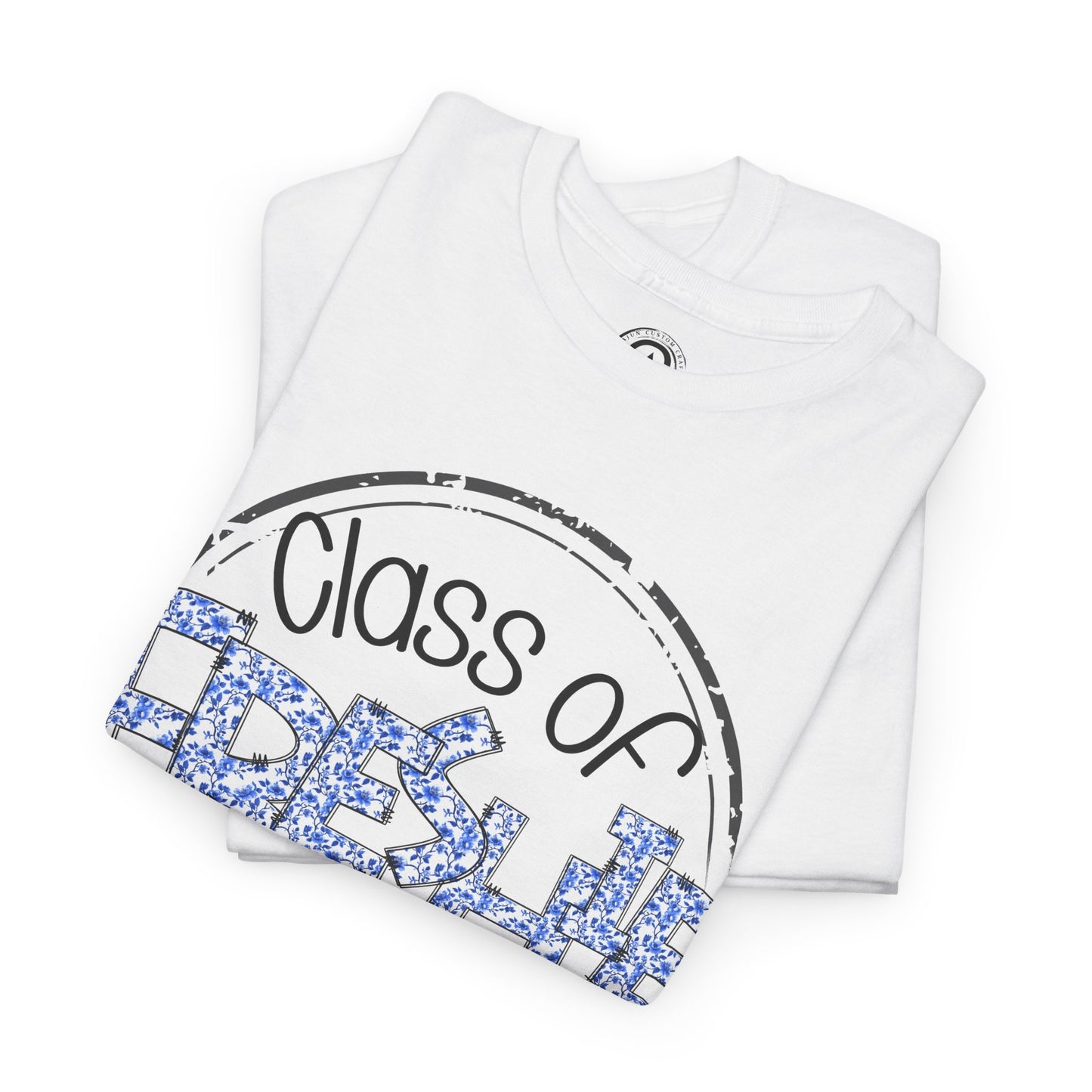 Freshie Class of 2029 Heavy Cotton Tee, Graduation Shirt, Unisex T-Shirt, School Spirit Wear, Freshman Celebration