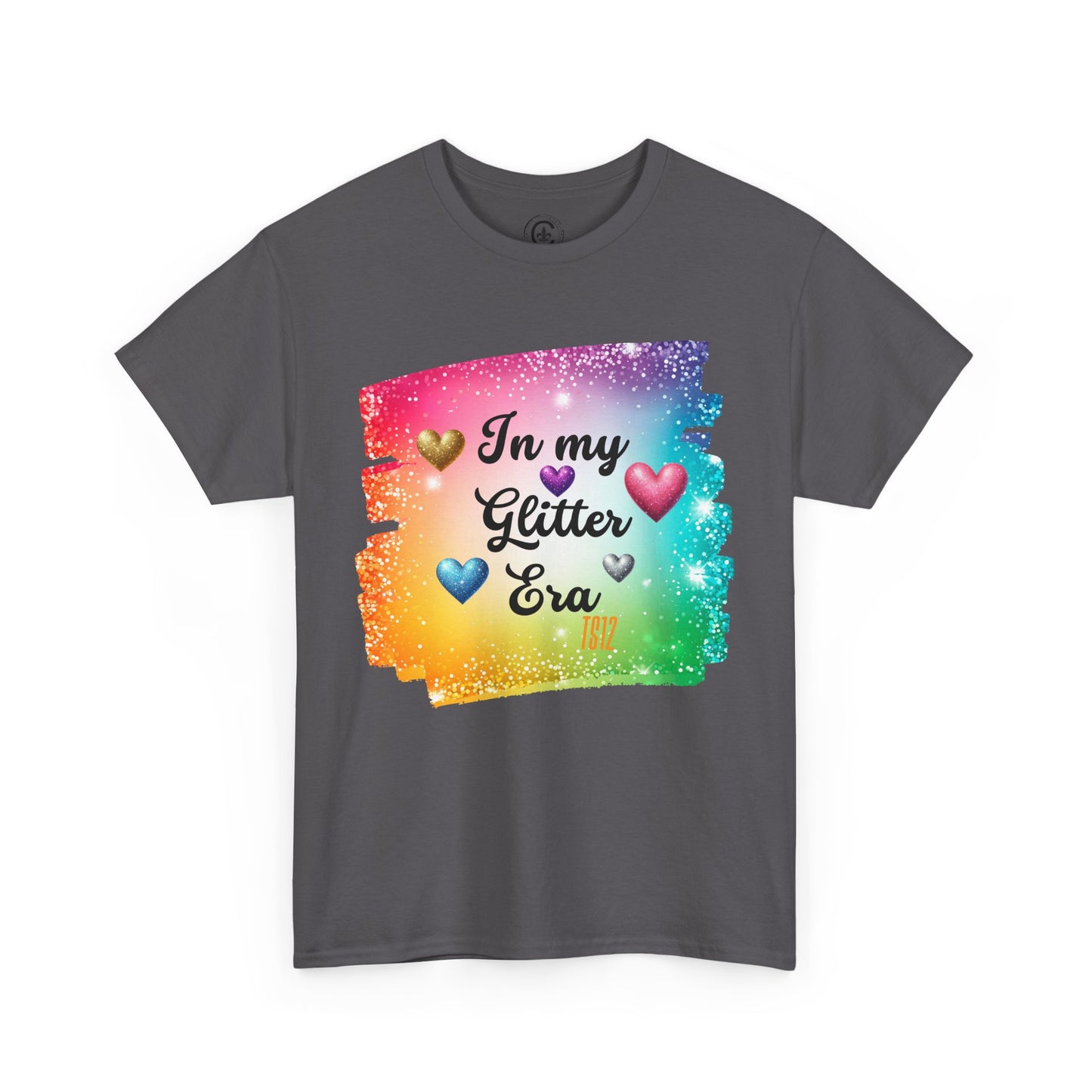 In My Glitter Era Tee - Unisex Heavy Cotton T-Shirt, Perfect for Celebrations, Pride Events, Birthday Gifts, Casual Wear, Colorful Fashion