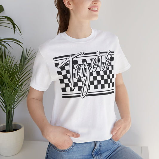 Vintage Tigers Graphic Tee, Perfect for Game Day, Casual Wear, T-Shirt Gift, Unisex Jersey Shirt, Animal Lovers Apparel