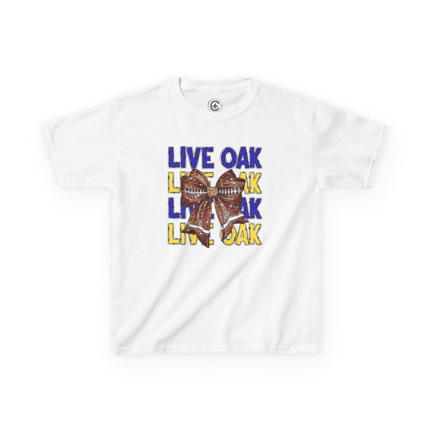 Live Oak Eagles Football Tee for Kids, Youth Sports Shirt, Fun Game Day Outfit, Birthday Gift, Team Spirit Apparel, Family Sportswear
