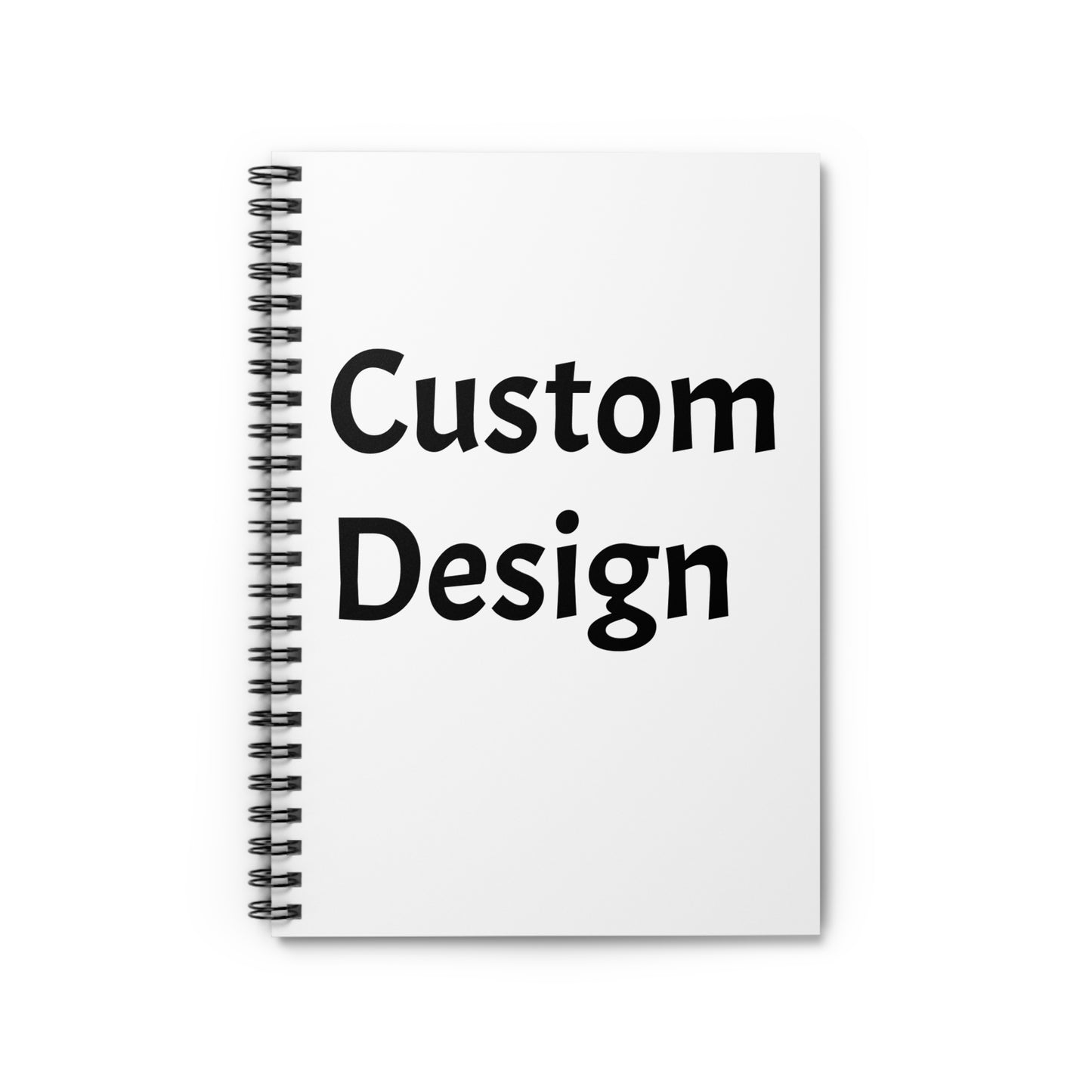 Personalized Custom Spiral Notebook - Ruled Line, Journal, Gift for Students, Stationery, Creative Notepad