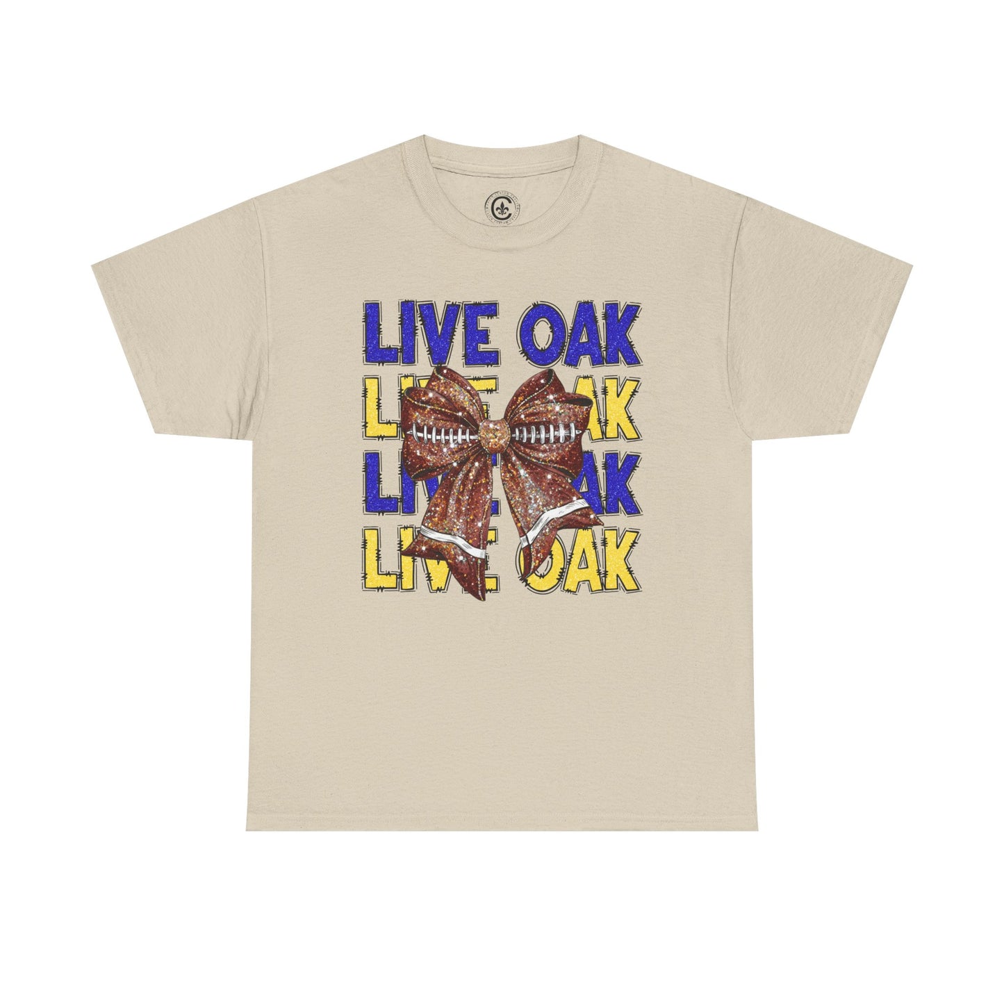 Live Oak Eagles Football Tee, Unisex Cotton Shirt, Sports Fan Apparel, Game Day Outfit, Team Spirit Clothing