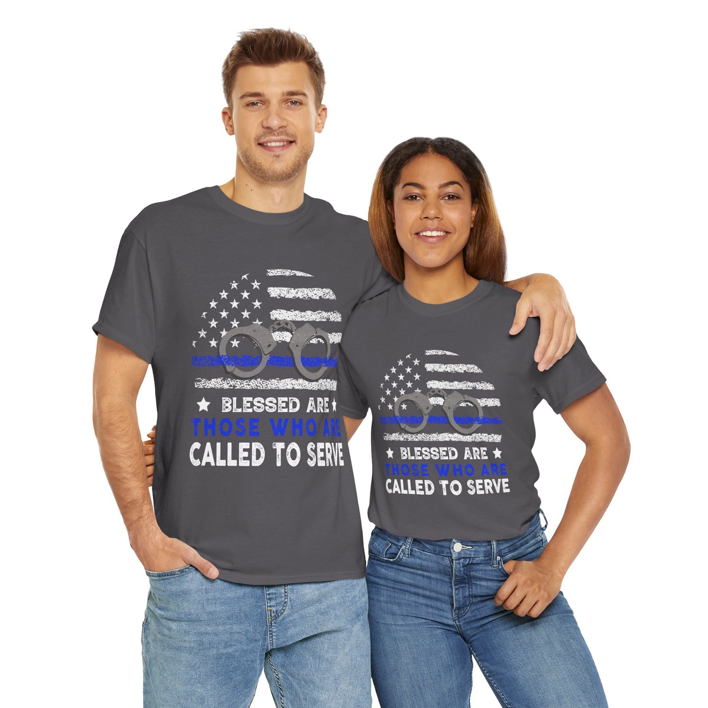 Blessed are those who are called to serve, first responder, Graphic Tee, T-Shirt, Unisex Humor Shirt, Gifts for Friends, Casual Wear, law enforcement