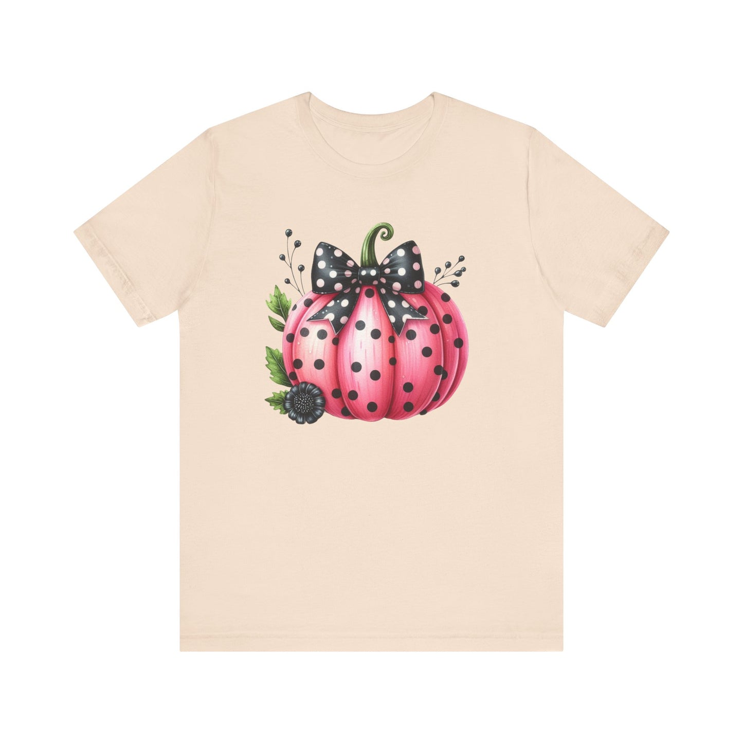 Pink, Black, Dot, Pumpkin, Breast Cancer Month, Halloween, Pink Halloween, Fun, Cute, Stylish