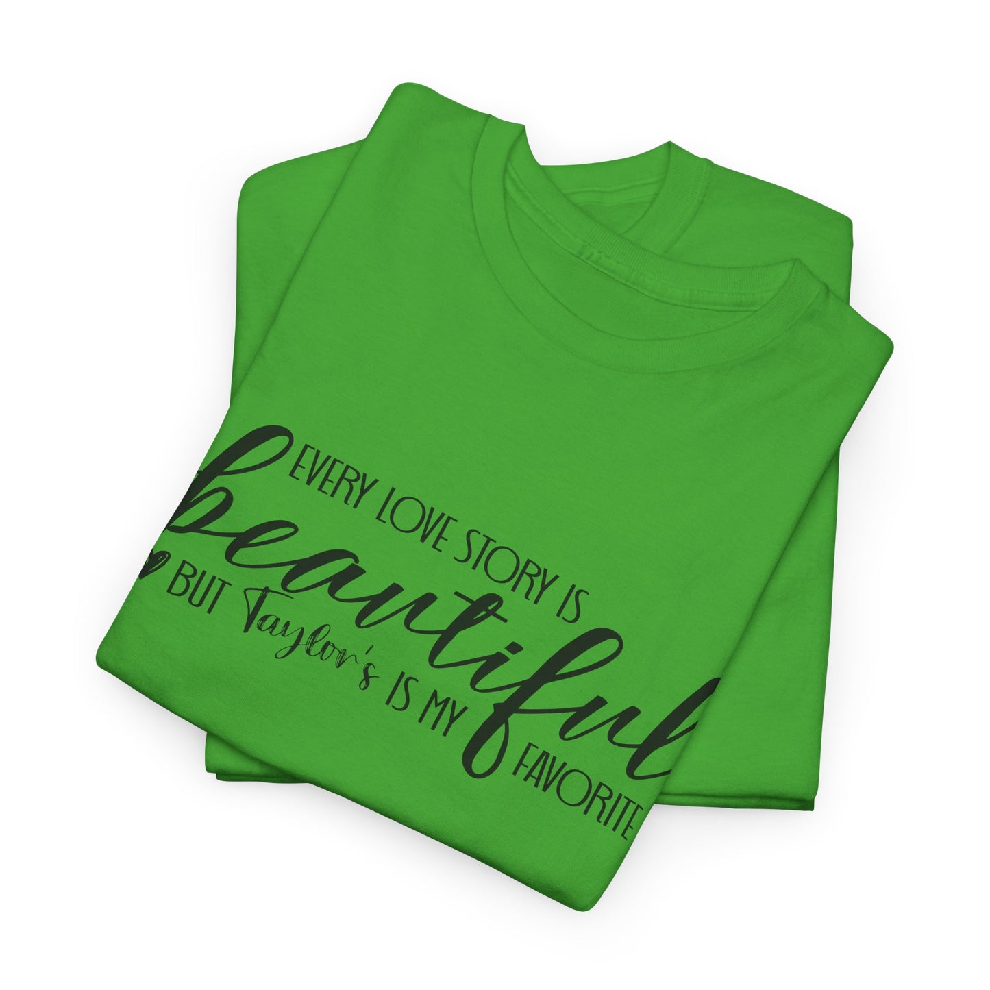 Taylor's Love Story, Beautiful Unisex Heavy Cotton Tee,