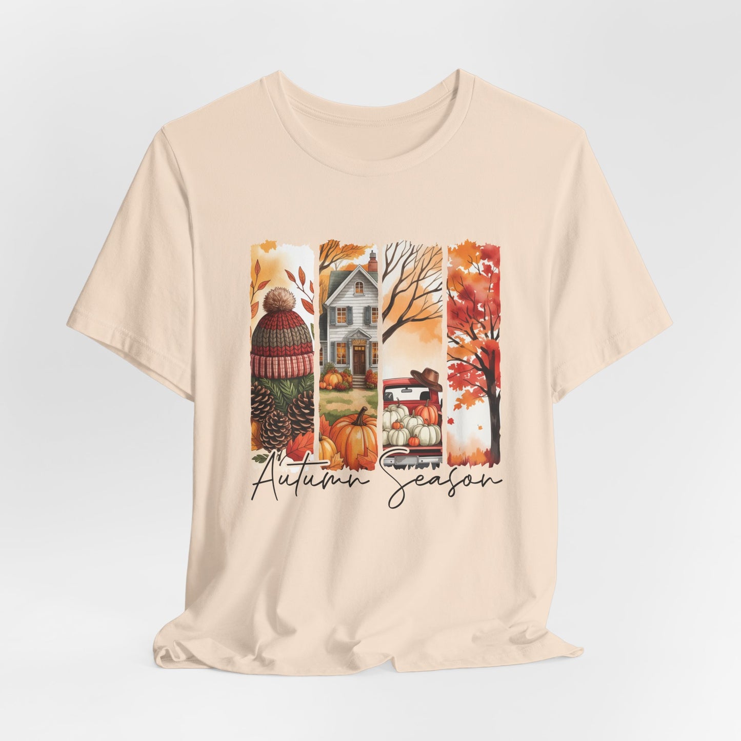 Autumn Vibes Unisex Tee - Cozy Fall Tee, Harvest Shirt