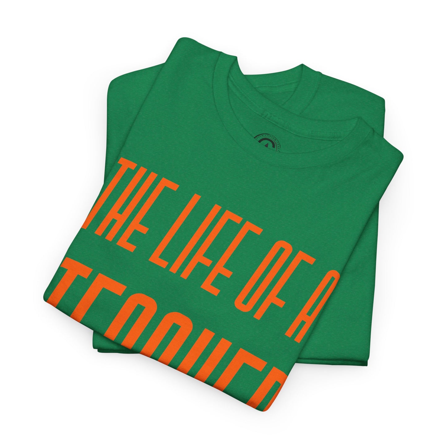 The life of a Teacher Tee - Unisex Heavy Cotton T-Shirt, Music Teacher Gift, Music Lover Shirt, TS12 12 Swiftie