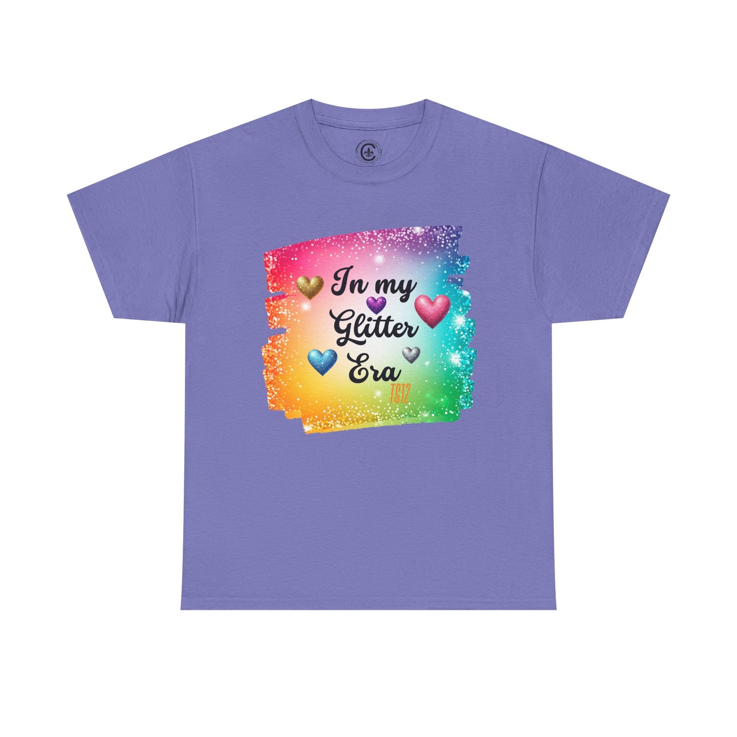 In My Glitter Era Tee - Unisex Heavy Cotton T-Shirt, Perfect for Celebrations, Pride Events, Birthday Gifts, Casual Wear, Colorful Fashion