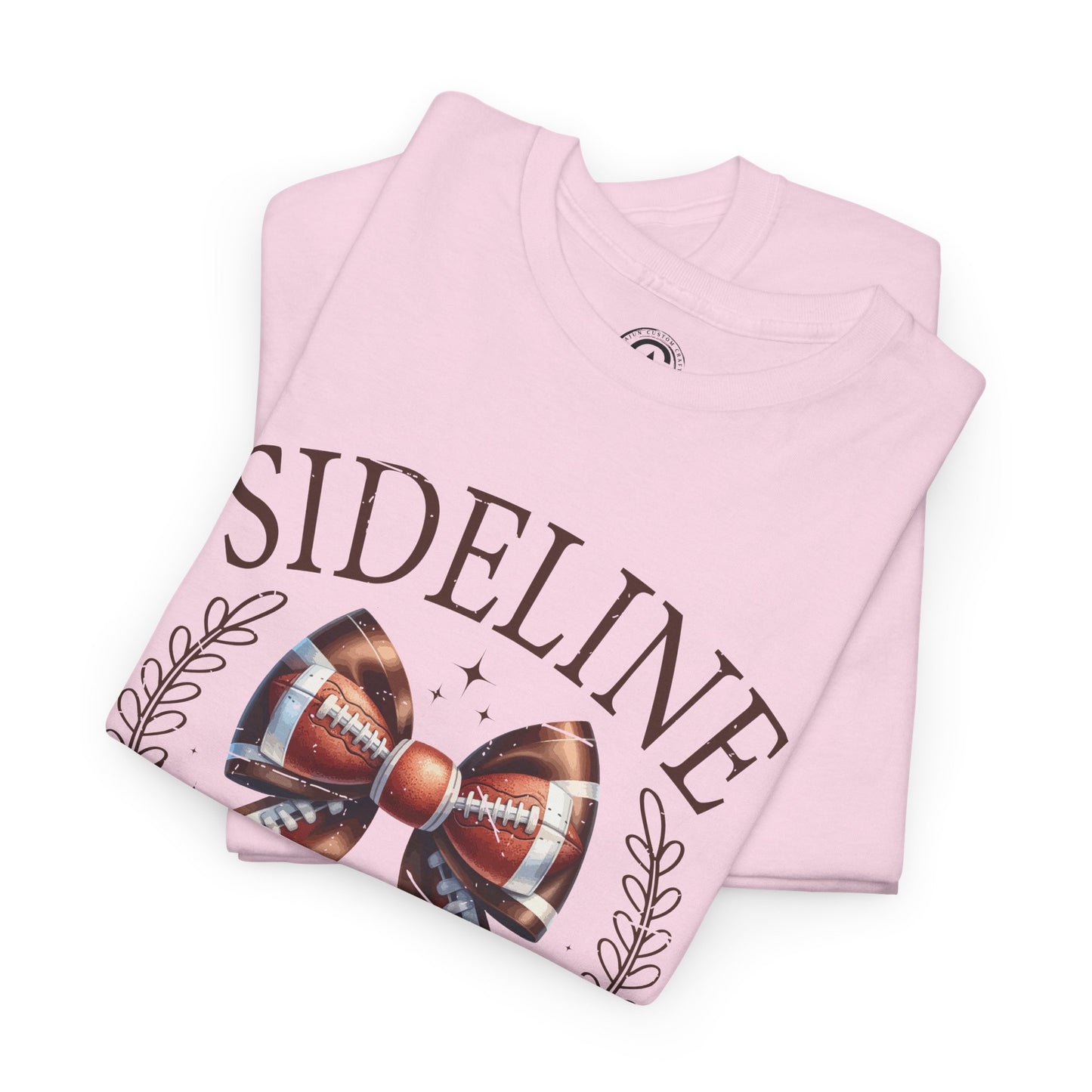 Sideline Social Club Tee, Unisex Heavy Cotton Shirt, Perfect for Game Days, Sports Fans, Casual Wear, Unique Gift Idea, Football