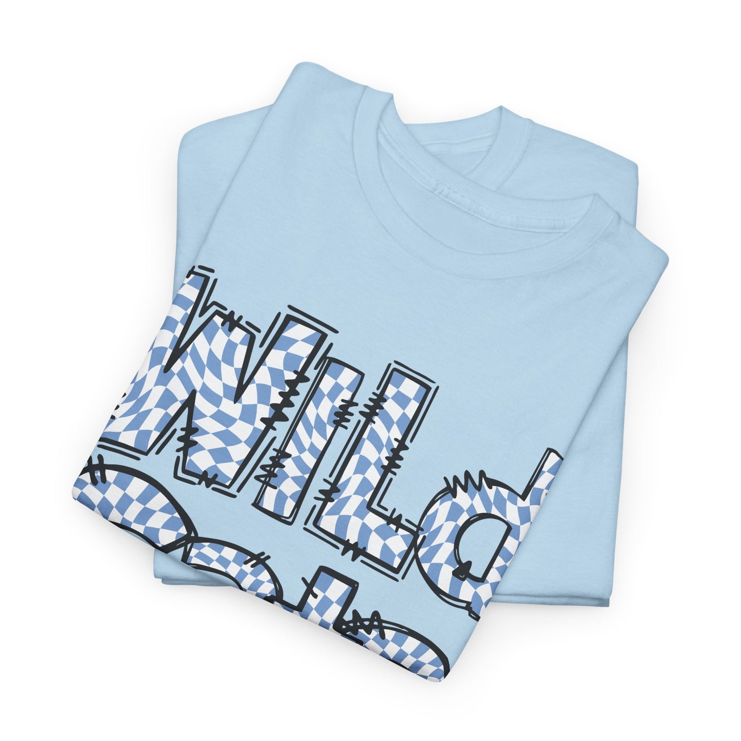 St Amant Blue Wildcats Love Unisex Tee, Cute Cotton Shirt, School Spirit Apparel, Family Gatherings, Casual Wear, Gift for Students, Personalized Designs